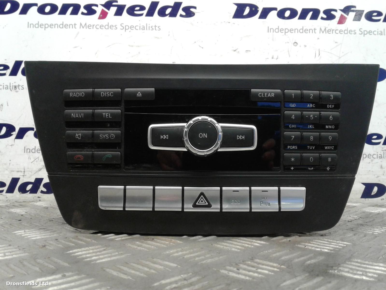 View Auto part Radio Display Mercedes C Class 2012