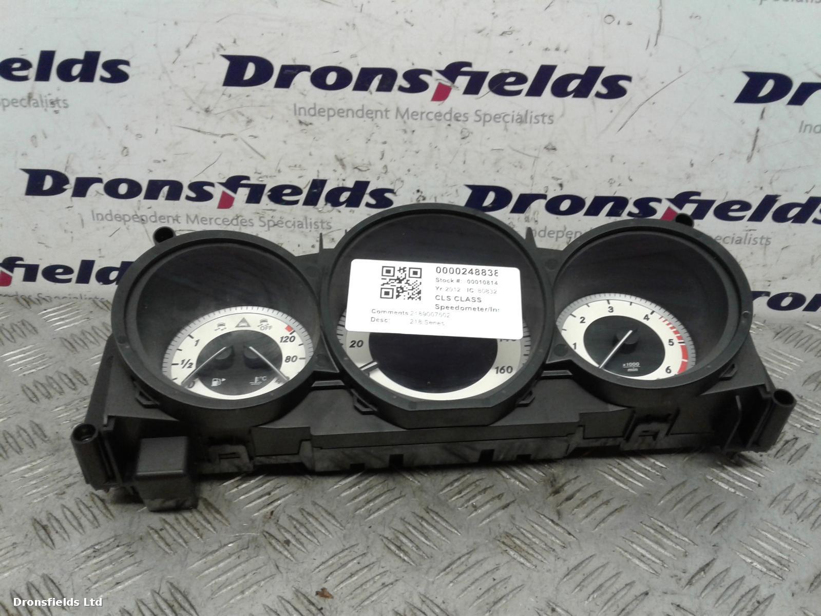 View Auto part Speedometer Mercedes Cls Class 2012