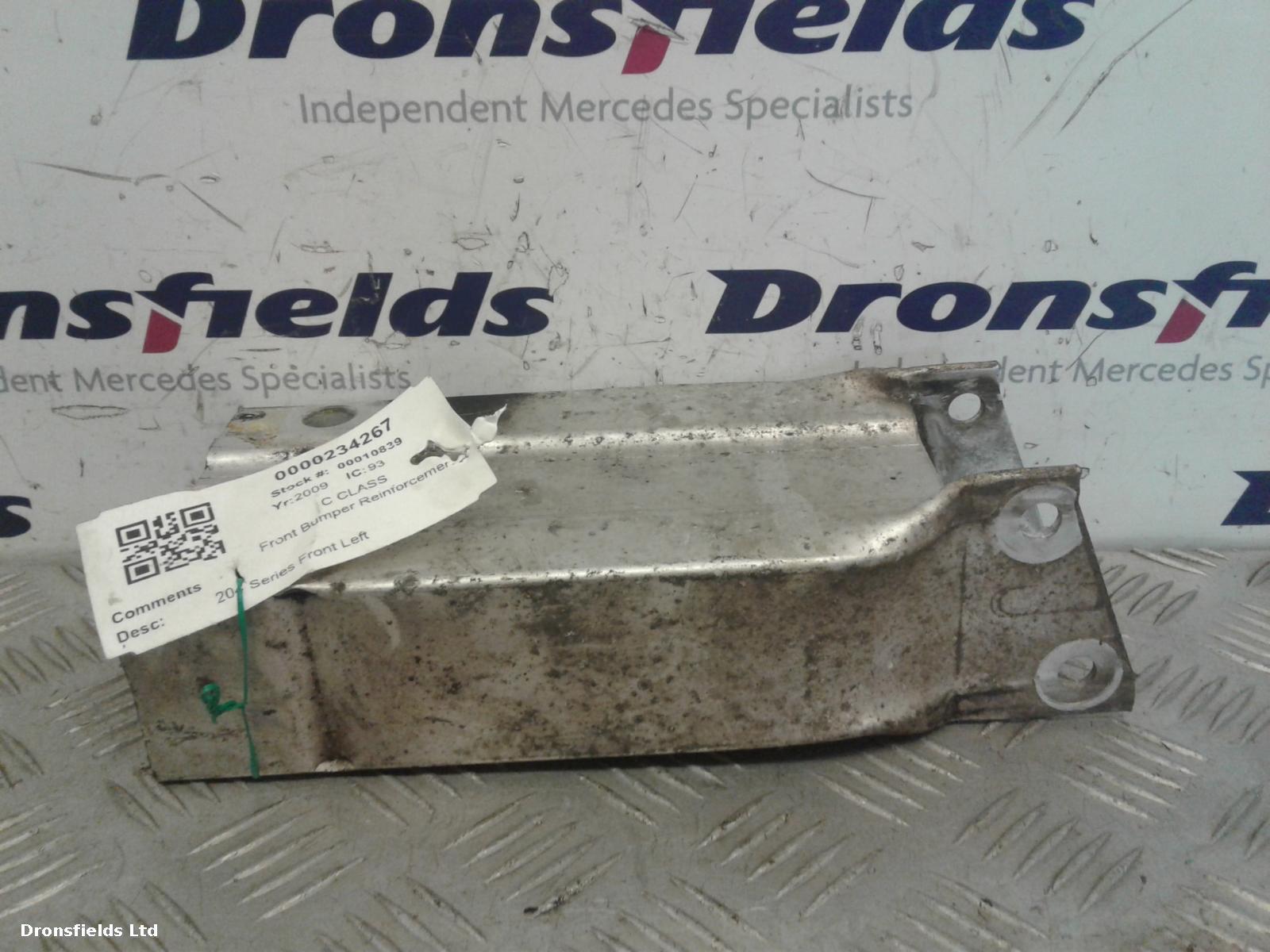View Auto part Front Bumper Reinforcement Mercedes C Class 2009