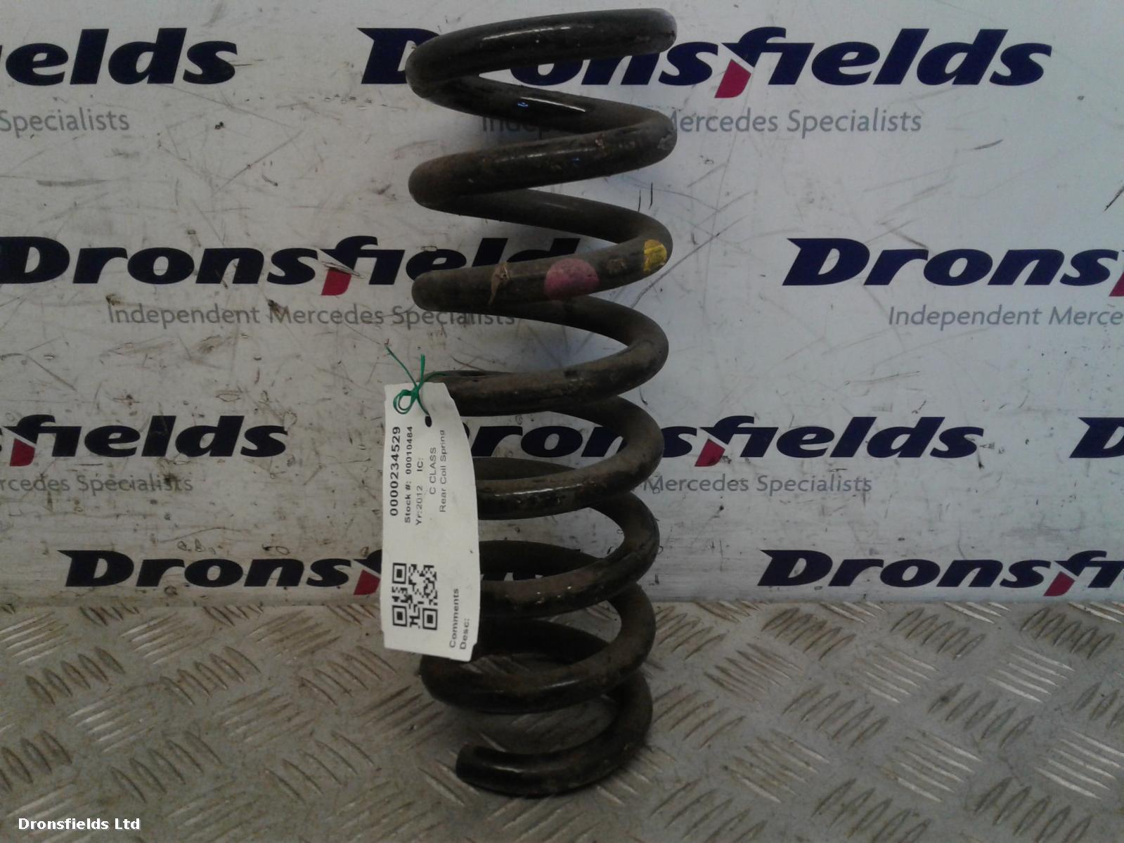 View Auto part Rear Coil Spring Mercedes C Class 2012