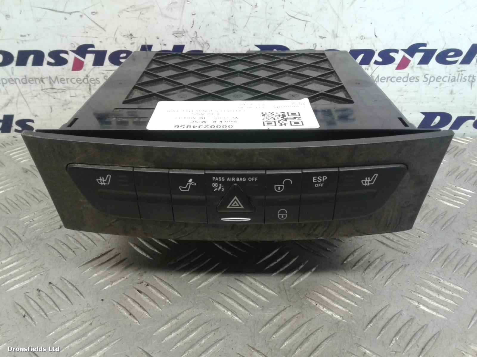 View Auto part CD Changer Mercedes E Class 2008