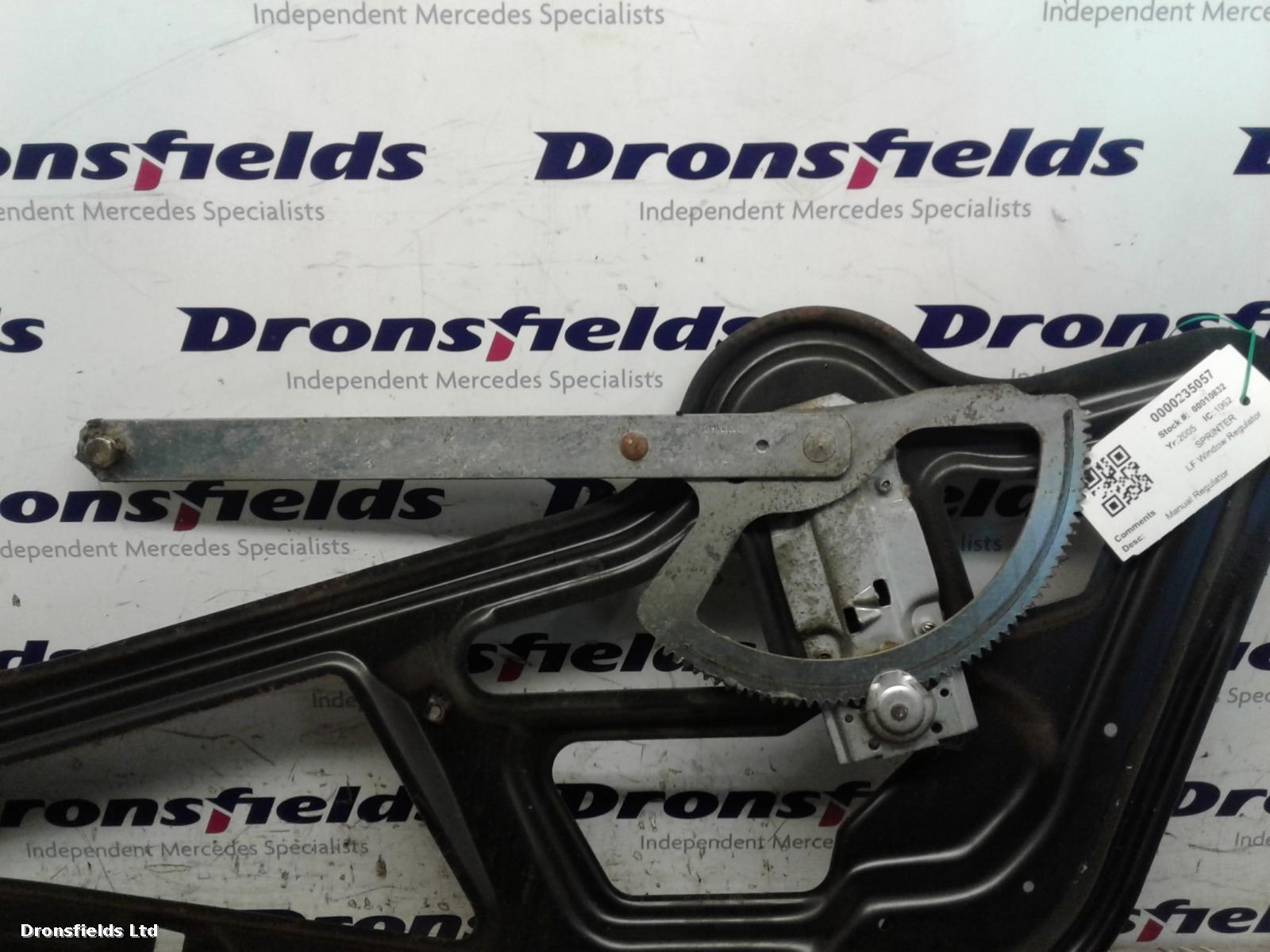 View Auto part LF Window Regulator Mercedes Sprinter 2005