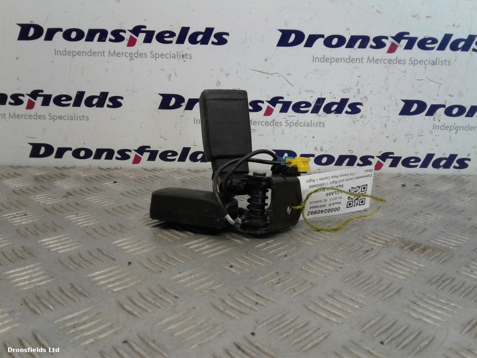 View Auto part Seat Belt Mercedes A Class 2013