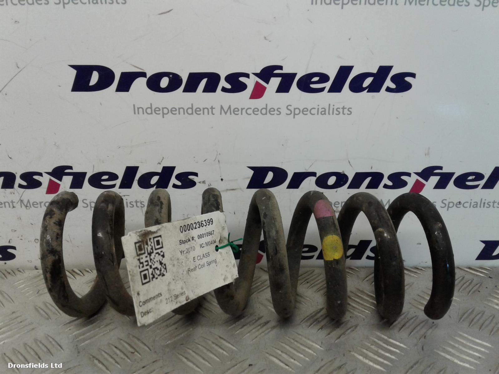 View Auto part Rear Coil Spring Mercedes E Class 2010