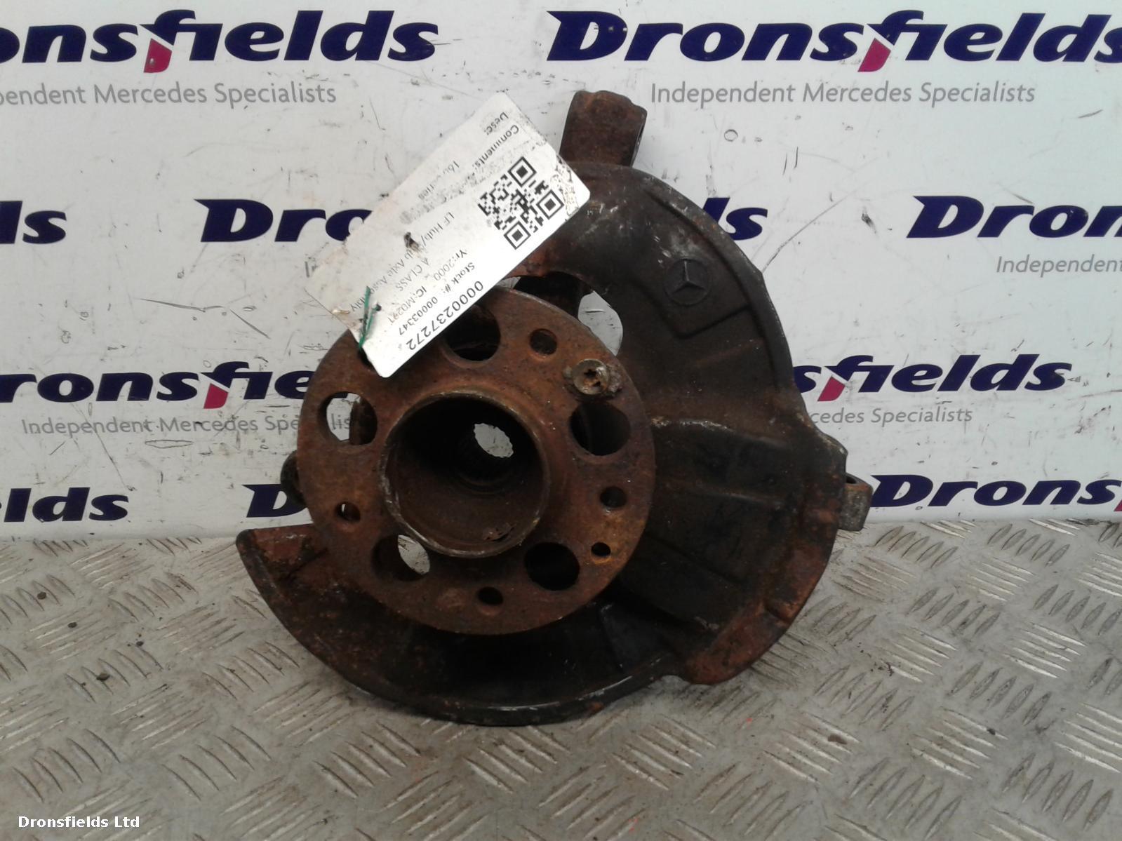 View Auto part LF Hub/Stub Axle Assembly Mercedes A Class 2000
