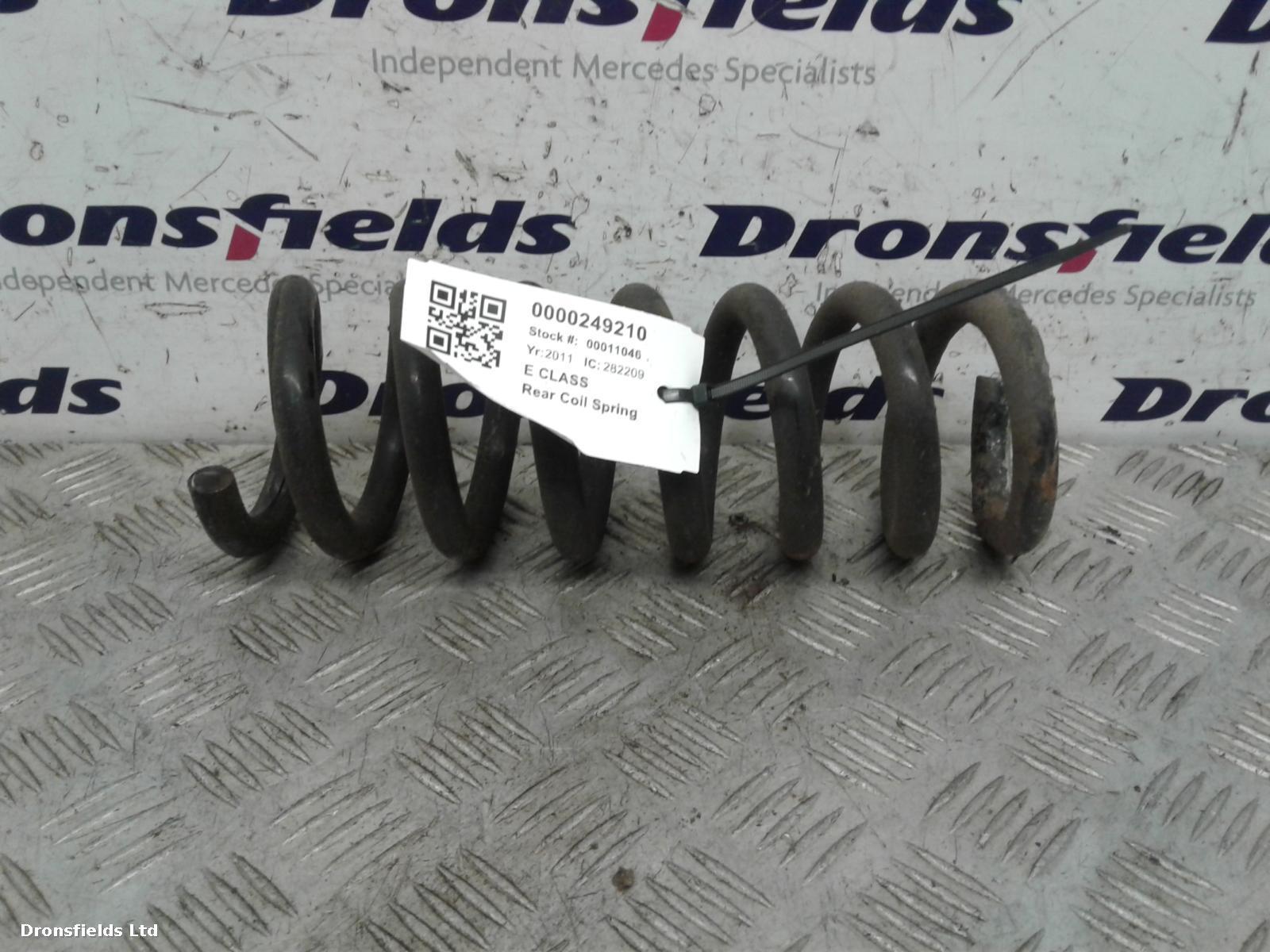 View Auto part Rear Coil Spring Mercedes E Class 2011