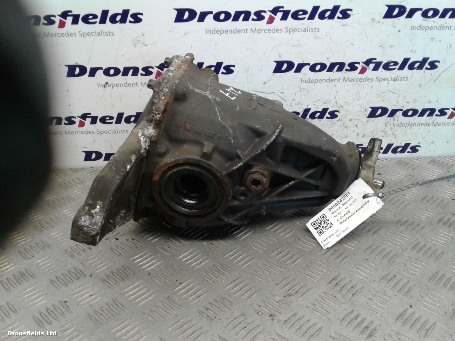 View Auto part Differential Assembly Mercedes C Class 2011