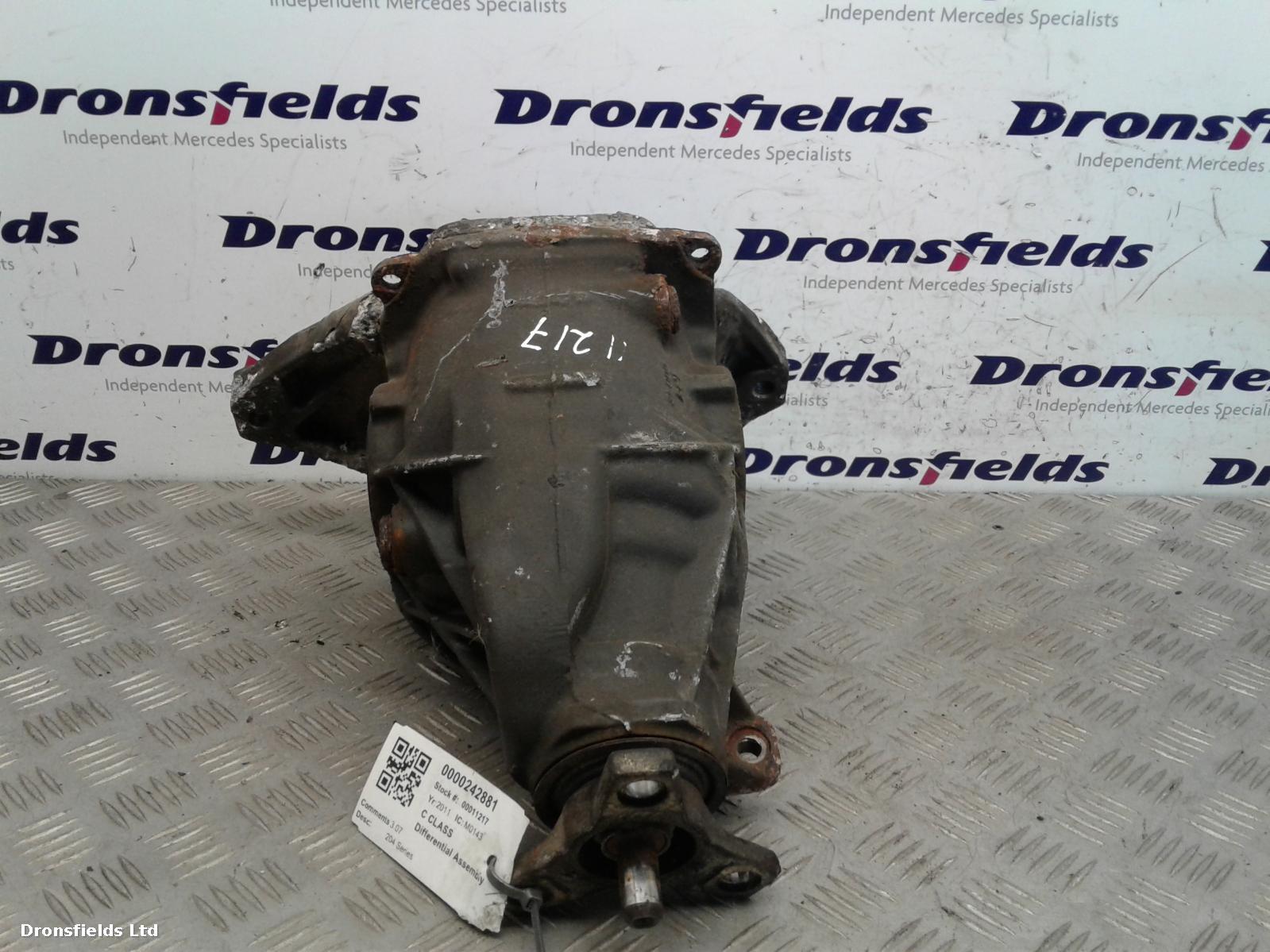 View Auto part Differential Assembly Mercedes C Class 2011