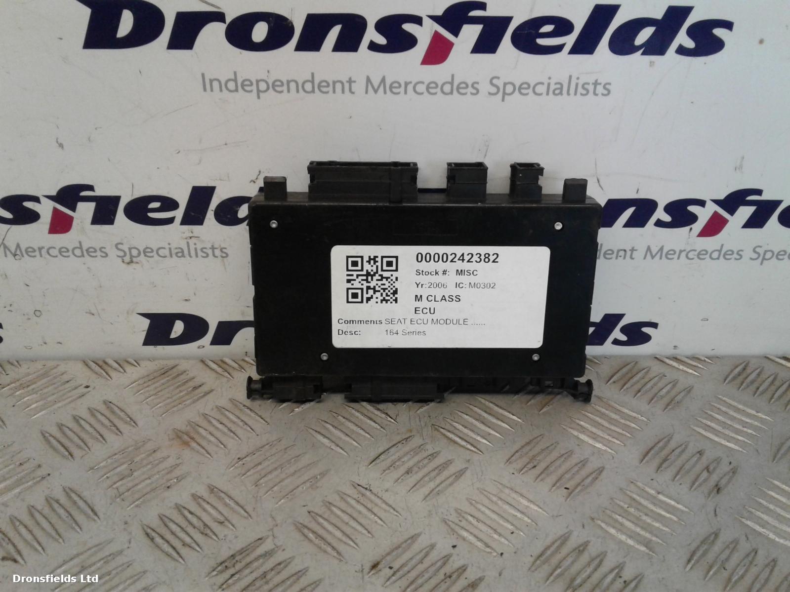 View Auto part ECU Mercedes M Class 2006