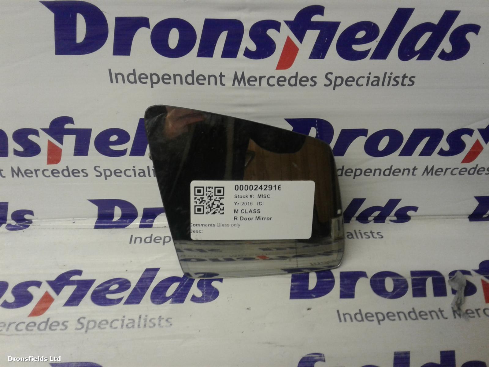 View Auto part R Door Mirror Mercedes M Class 2016