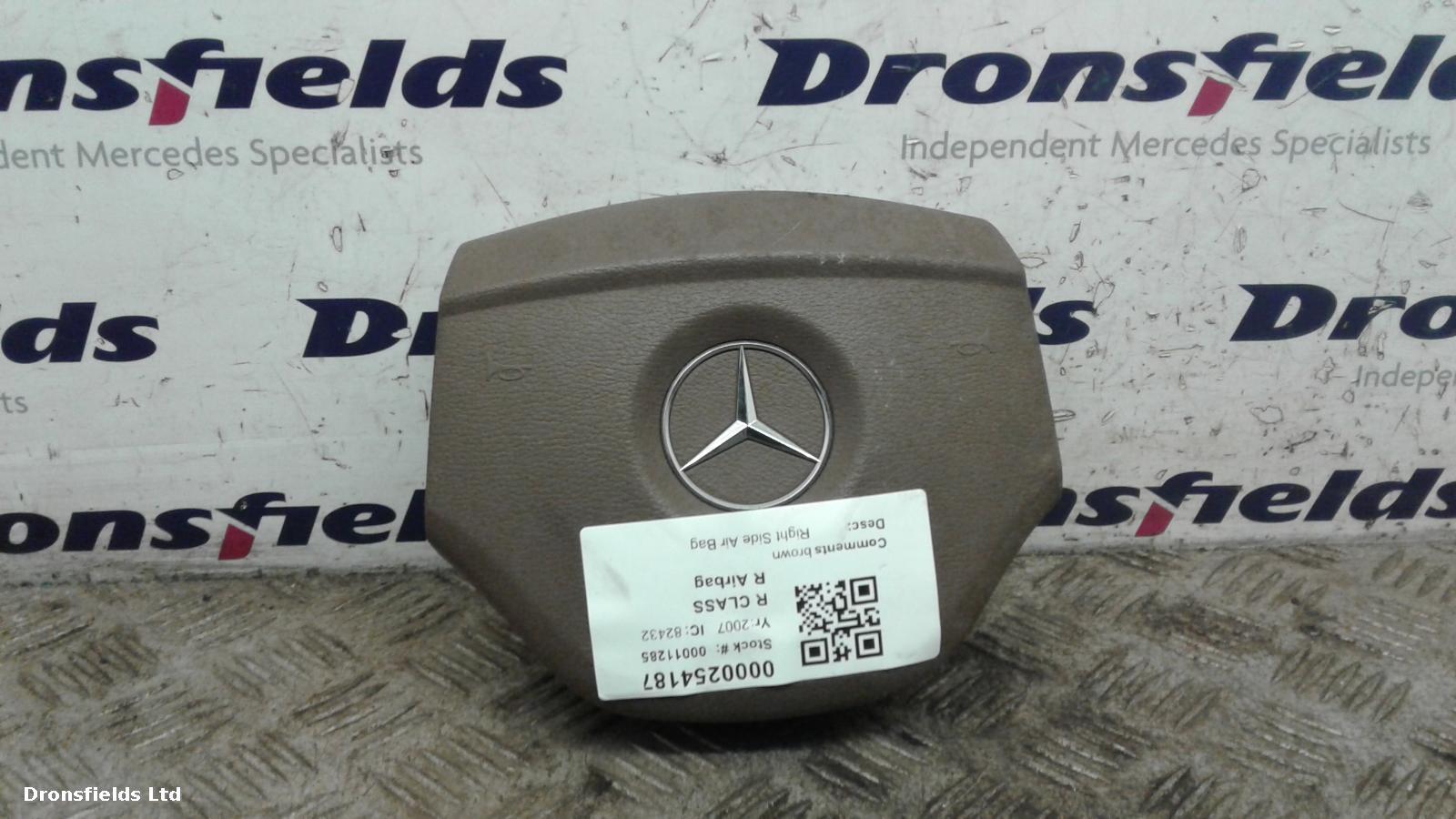 View Auto part R Air Bag Mercedes R Class 2007