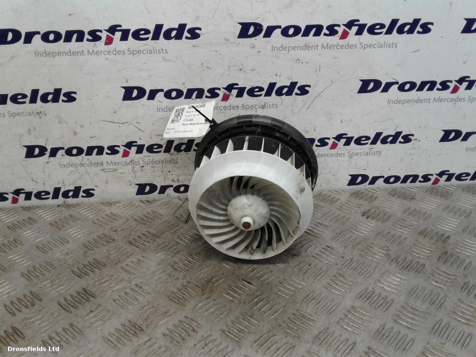 View Auto part Heater Motor/Assembly Mercedes C Class 2016