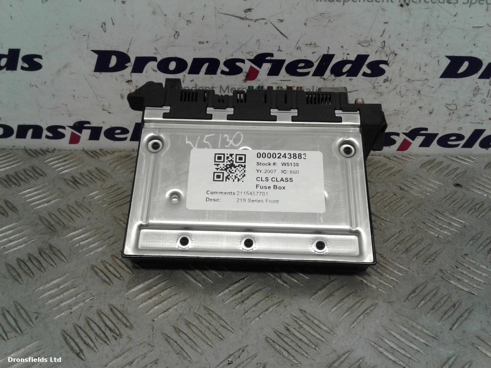 View Auto part Fuse Box Mercedes Cls Class 2007
