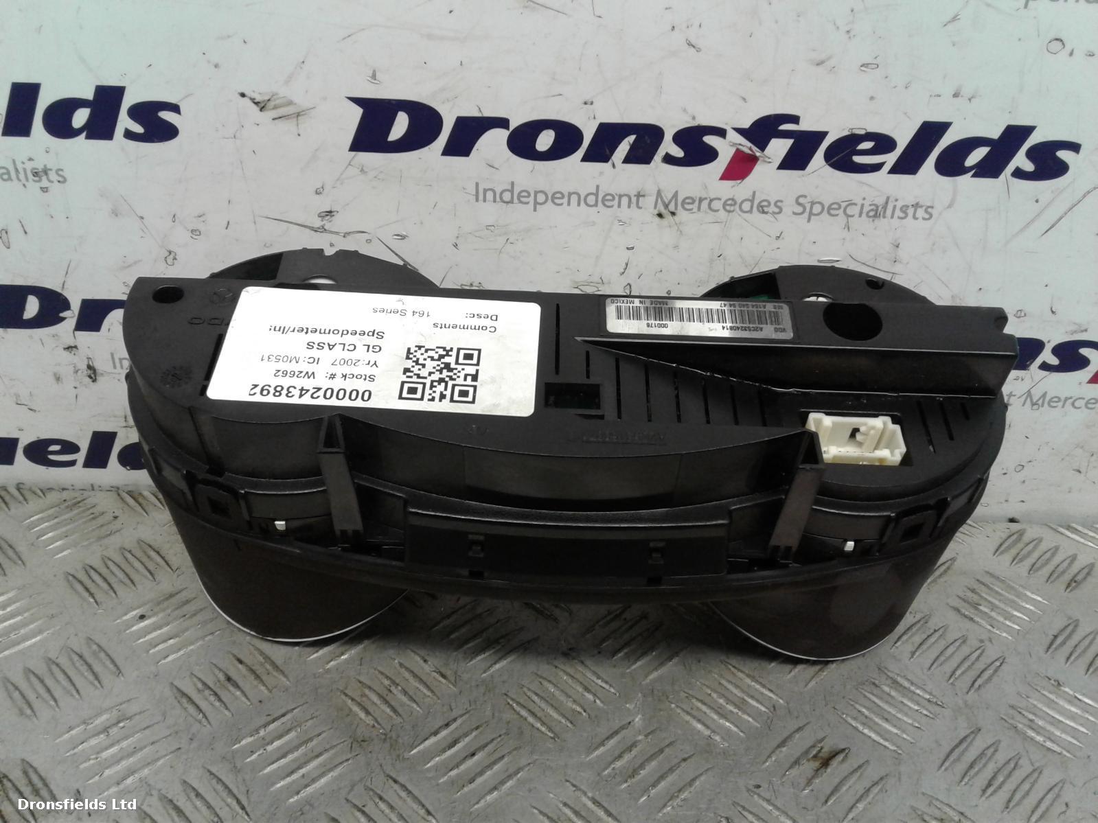 View Auto part Speedometer Mercedes M Class 2007