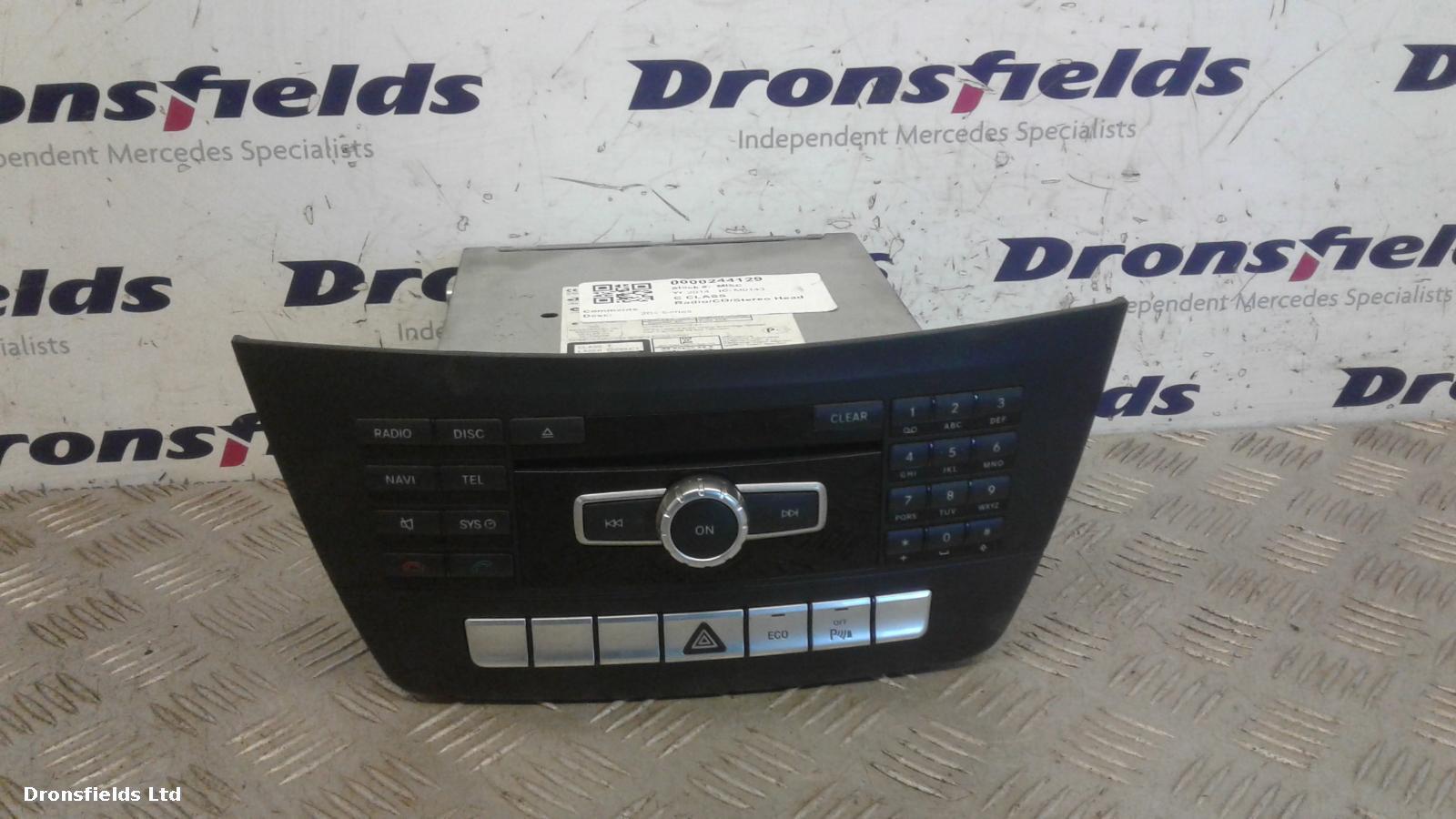 View Auto part A/V Equipment Mercedes C Class 2014