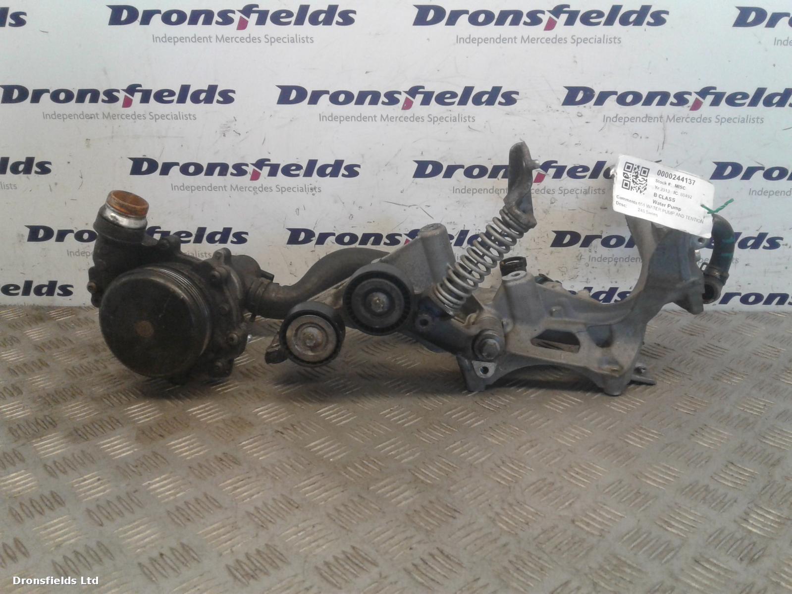 View Auto part Water Pump Mercedes B Class 2013