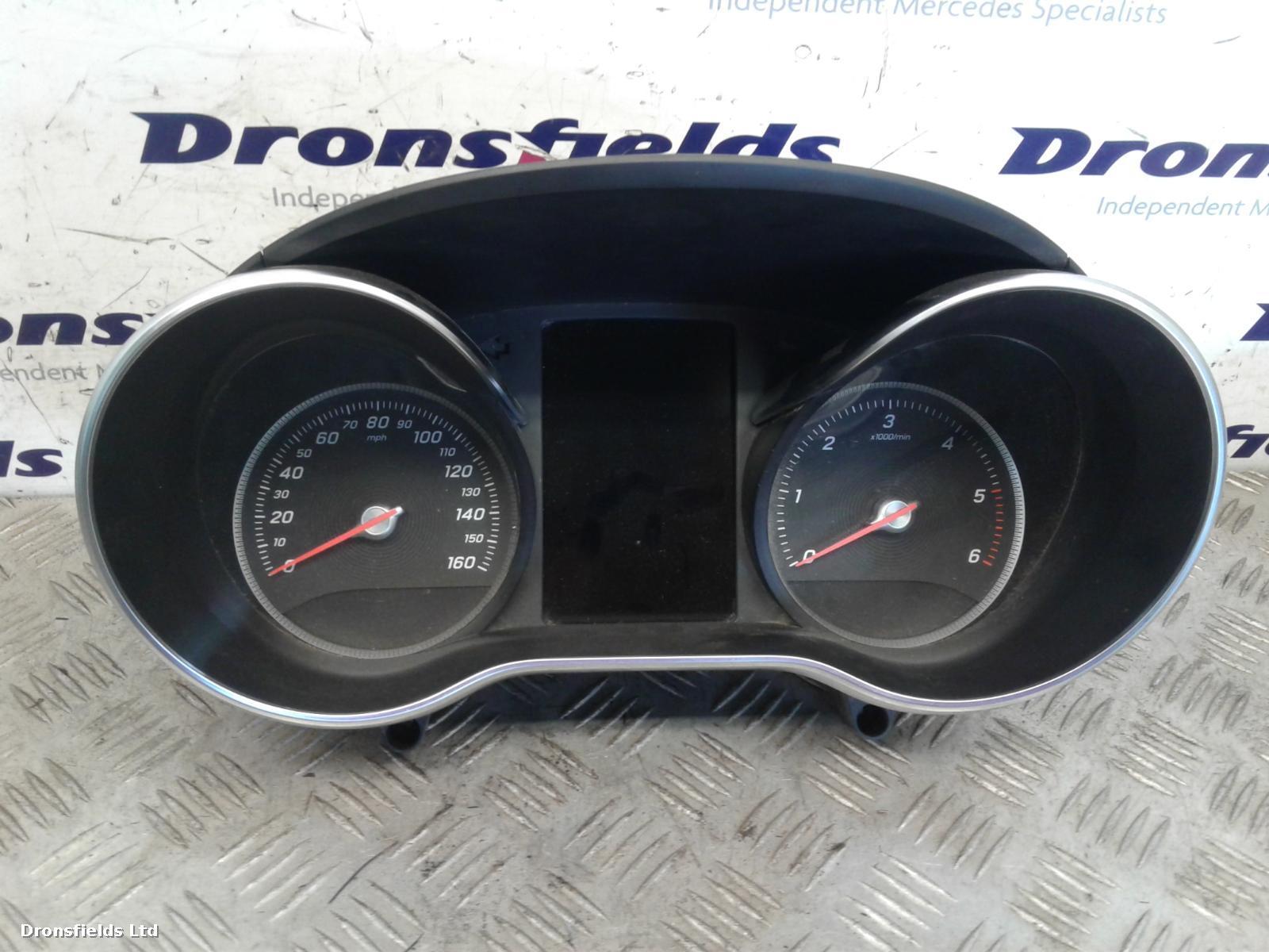 View Auto part Speedometer Mercedes C Class 2016