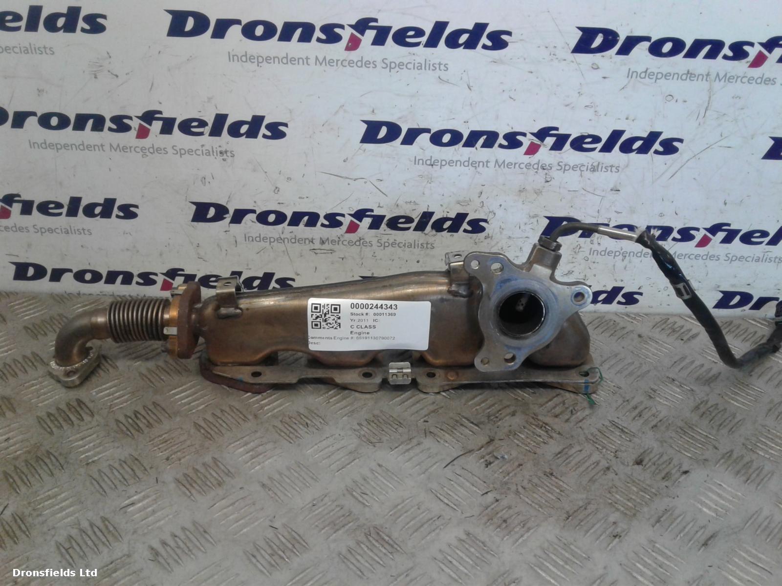 View Auto part Exhaust Manifold Mercedes C Class 2011
