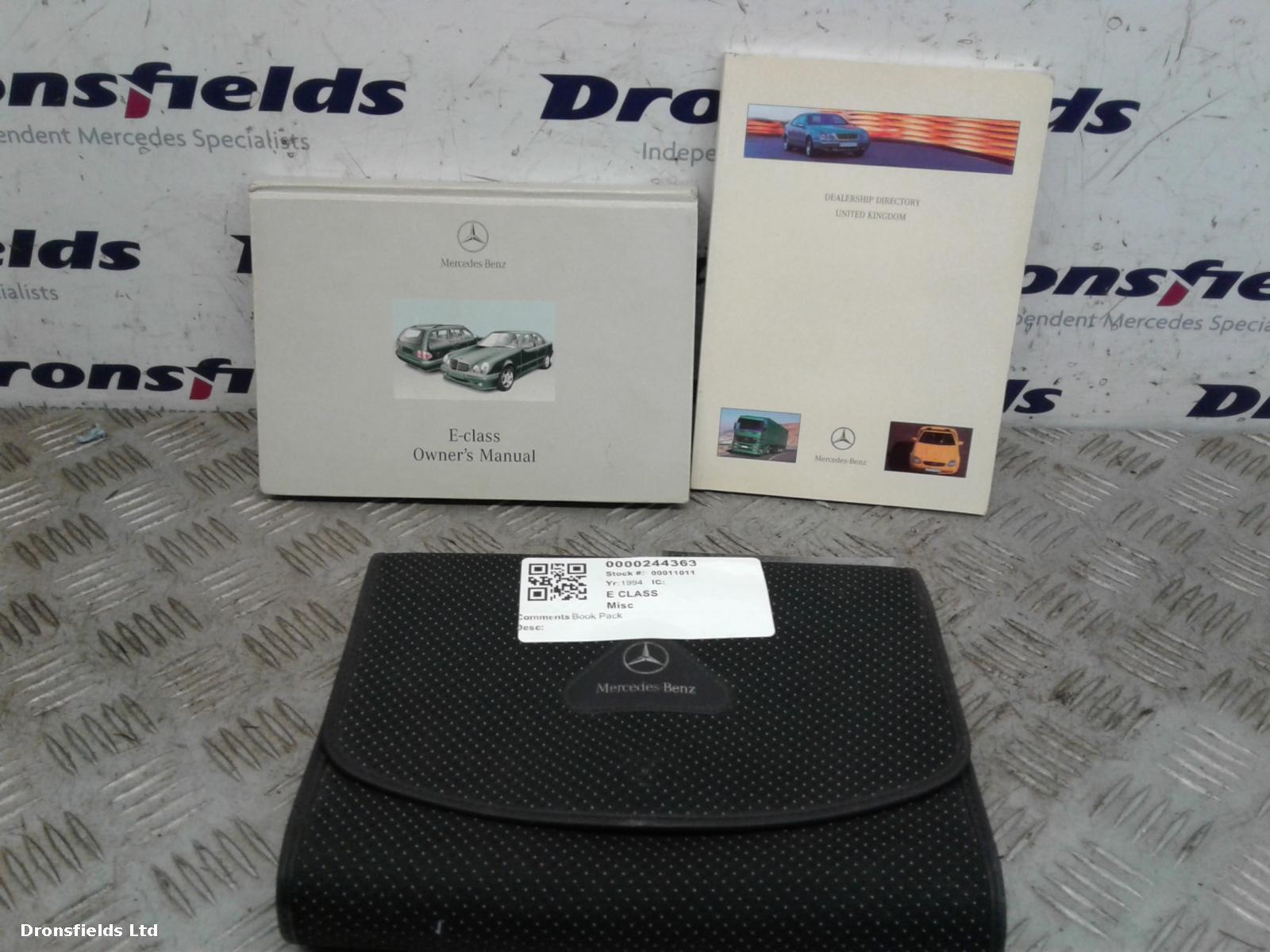 View Auto part Misc Mercedes E Class 1994