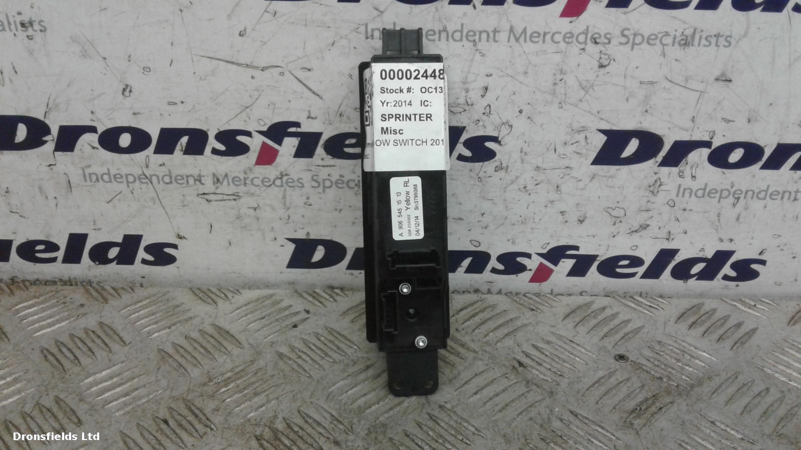 View Auto part Misc Mercedes Sprinter 2014