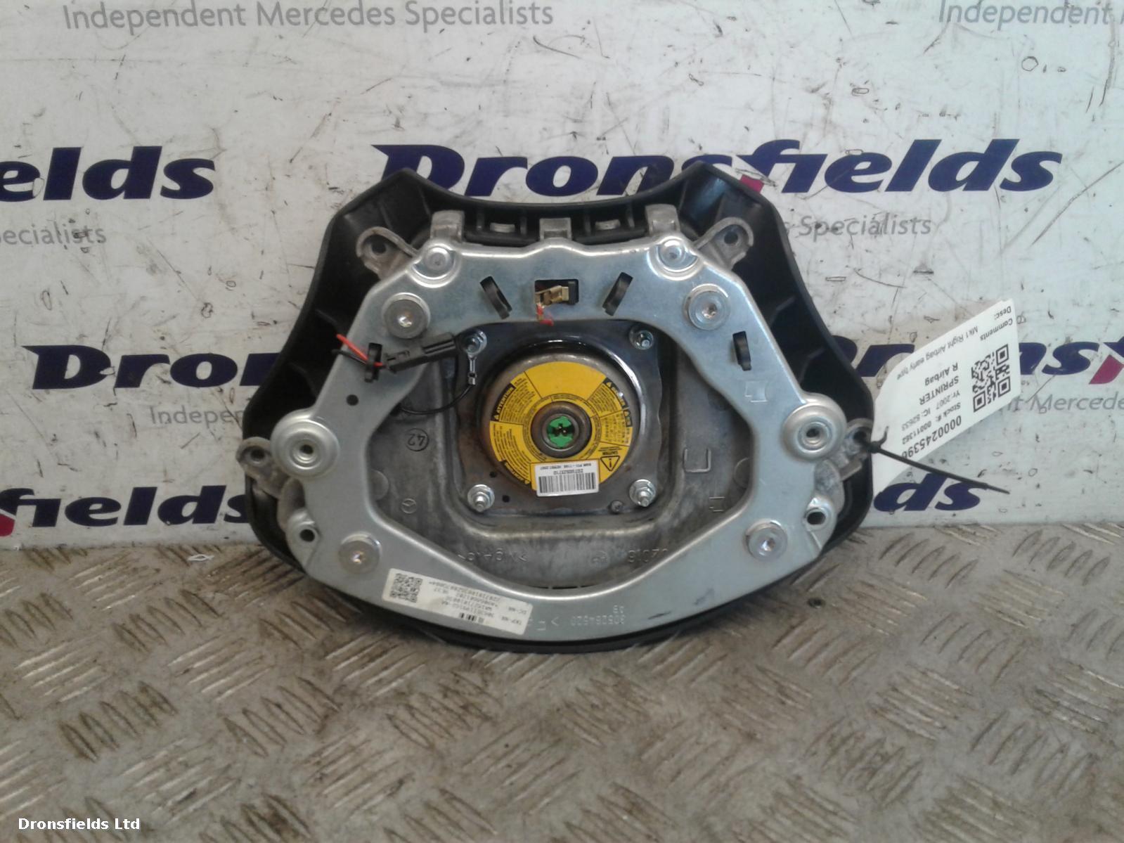 View Auto part R Air Bag Mercedes Sprinter 2007