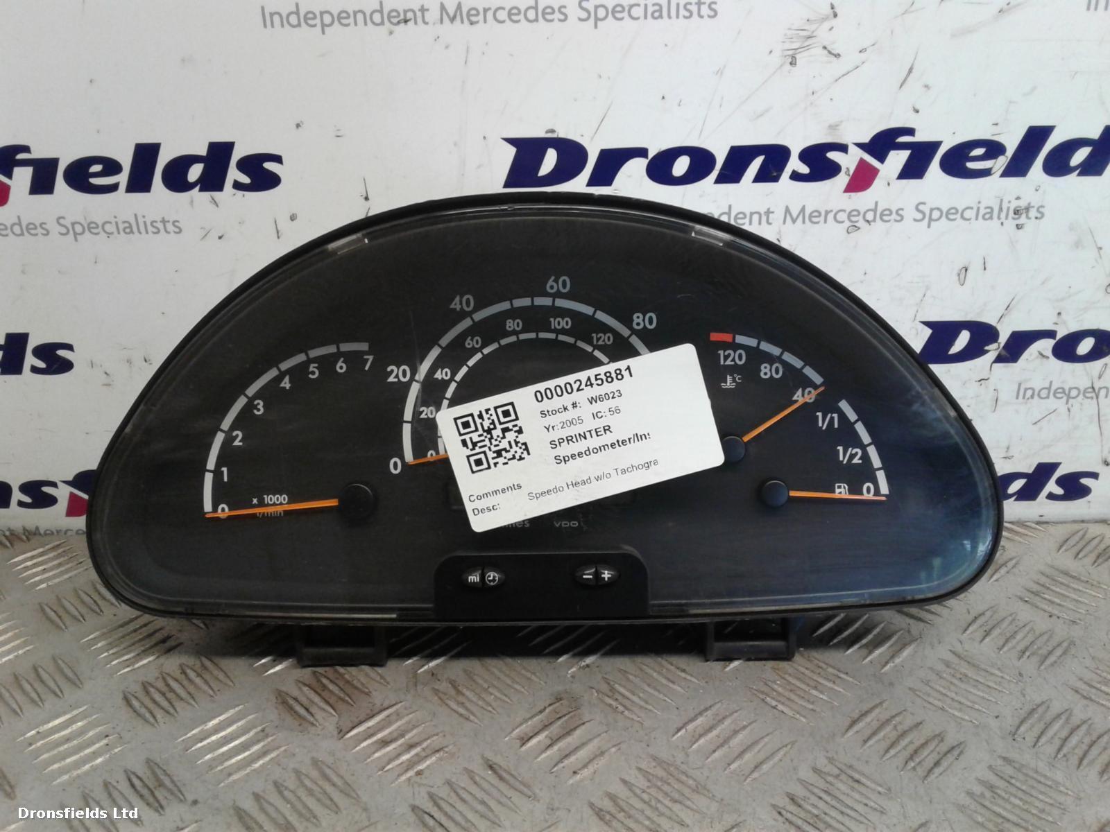 View Auto part Speedometer Mercedes Sprinter 2005