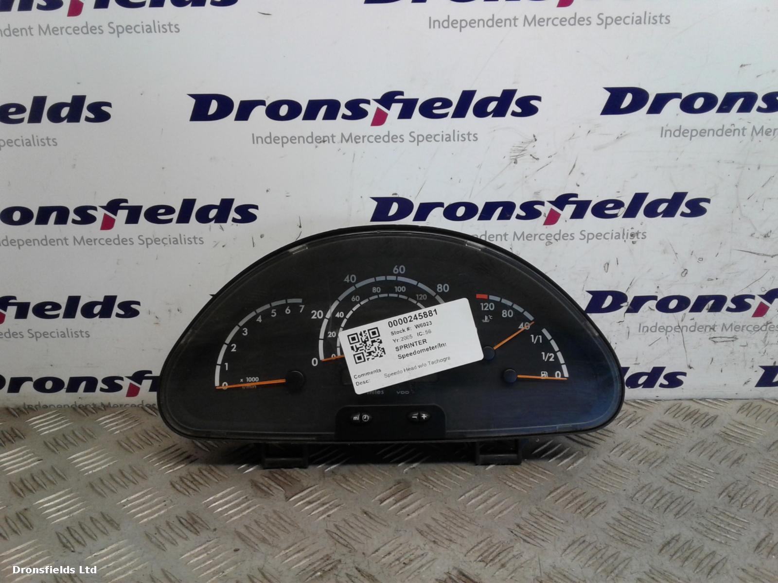 View Auto part Speedometer Mercedes Sprinter 2005