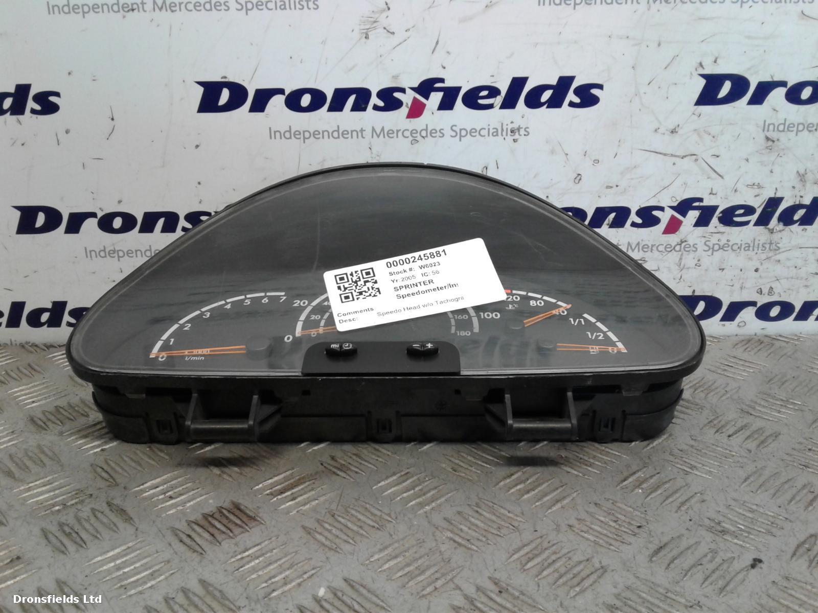 View Auto part Speedometer Mercedes Sprinter 2005