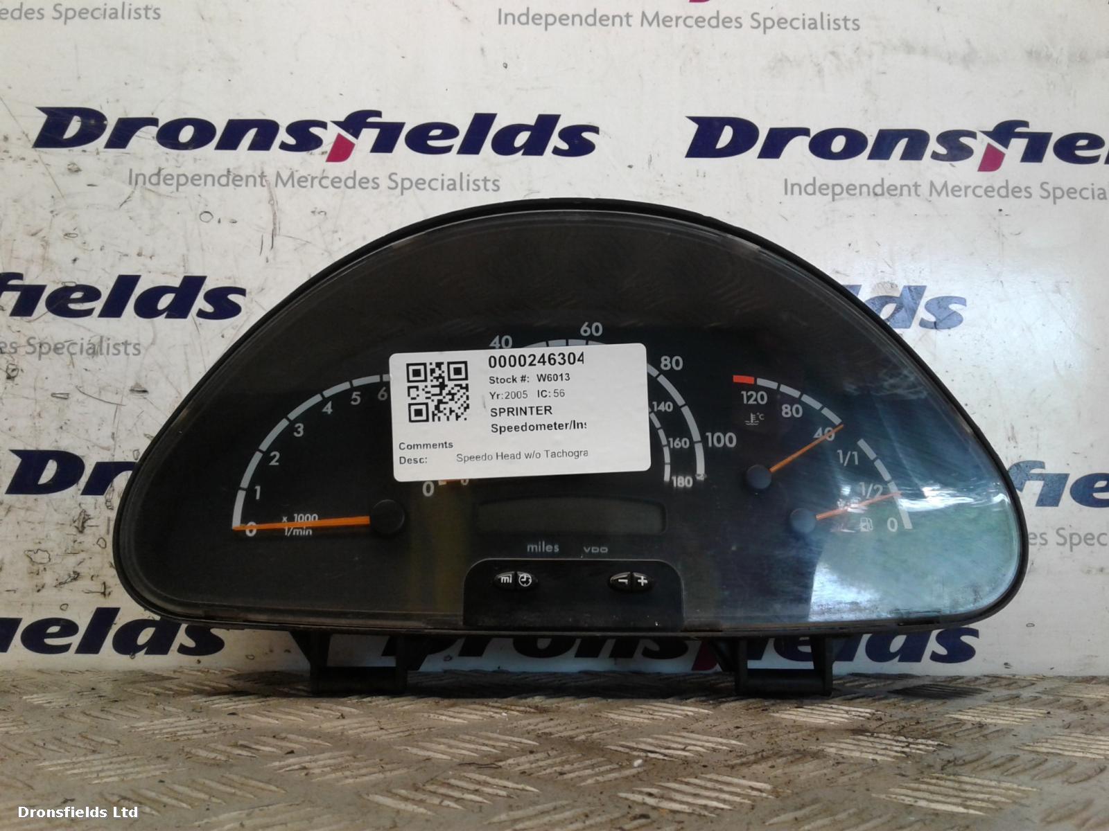 View Auto part Speedometer Mercedes Sprinter 2005