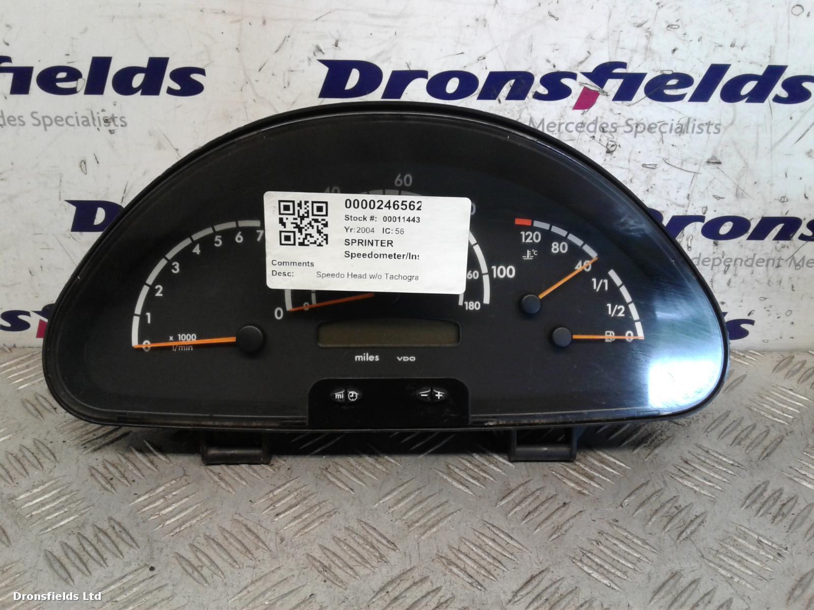 View Auto part Speedometer Mercedes Sprinter 2004