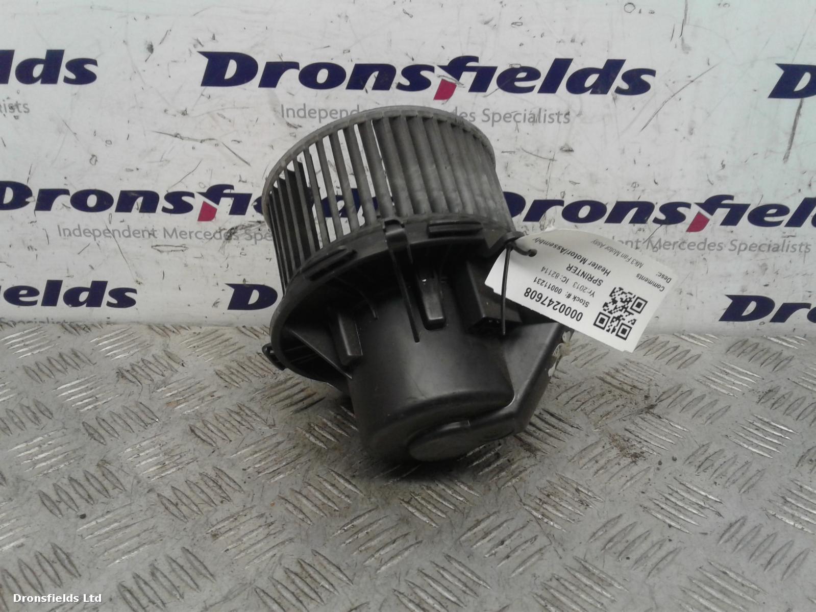 View Auto part Heater Motor/Assembly Mercedes Sprinter 2013