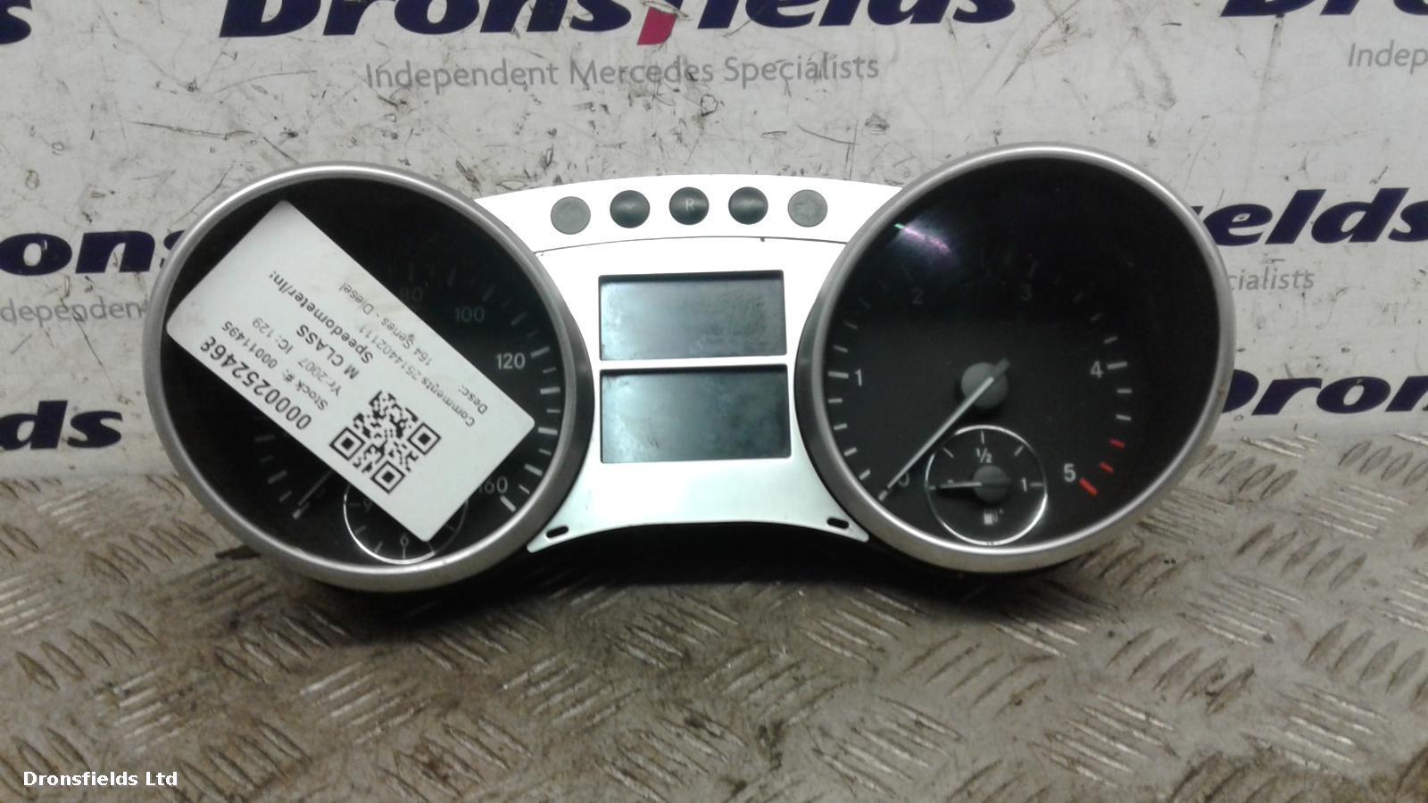 View Auto part Speedometer Mercedes M Class 2007