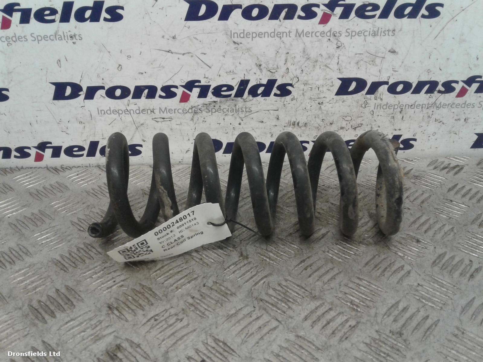View Auto part Rear Coil Spring Mercedes C Class 2013