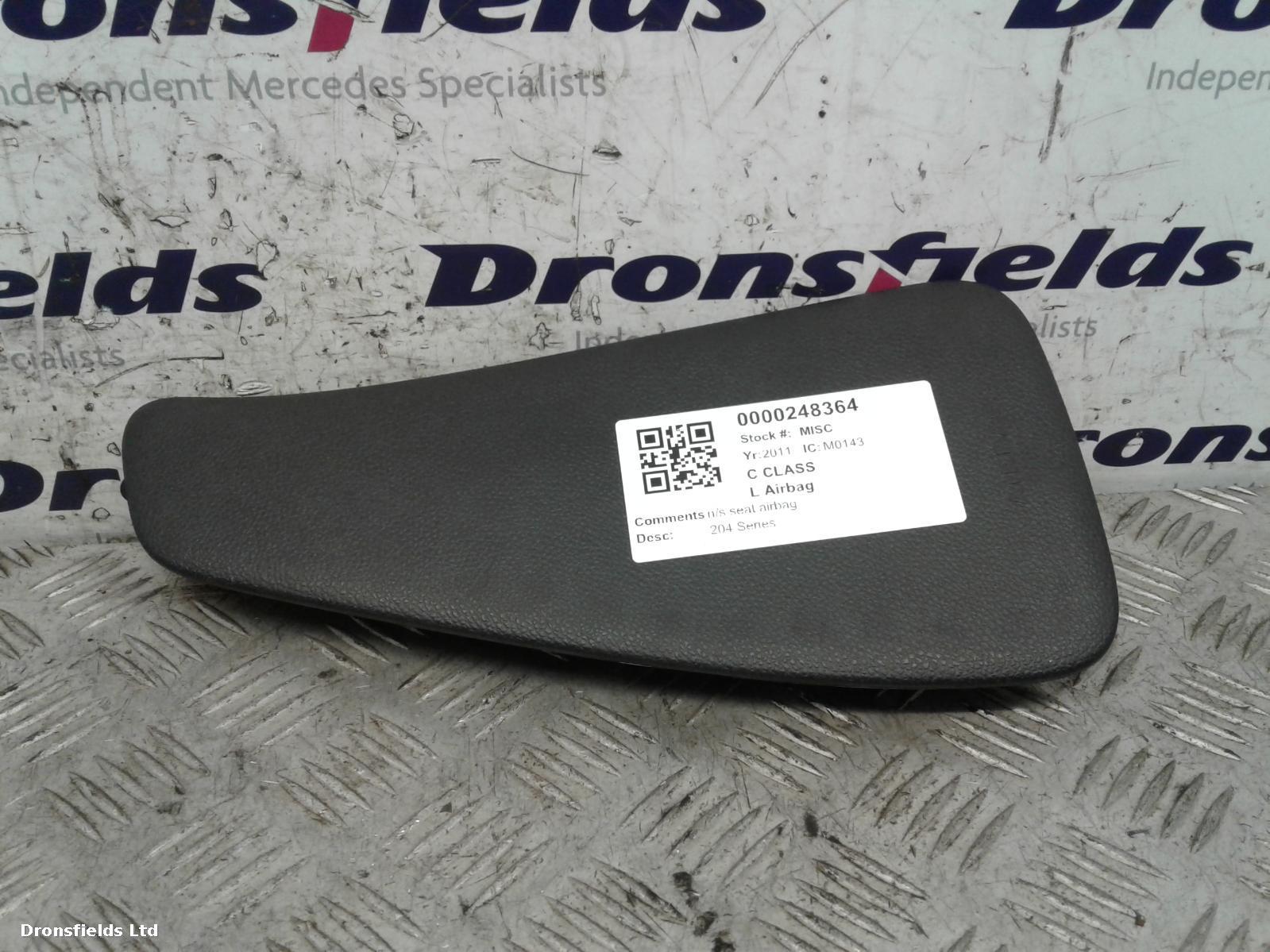 View Auto part L Air Bag Mercedes C Class 2011