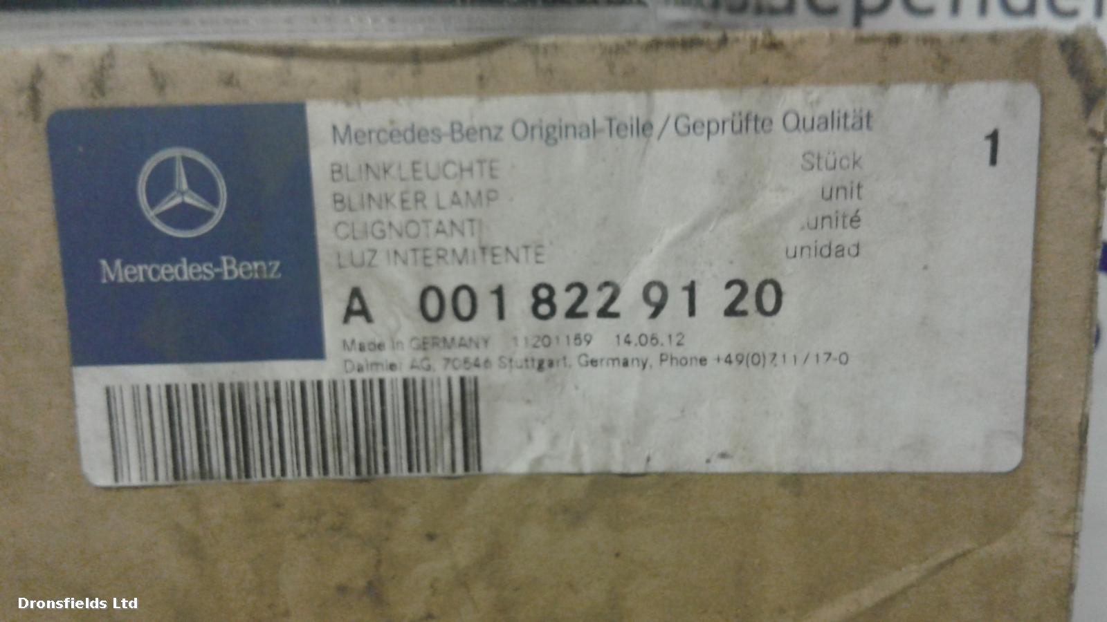 View Auto part L Repeater Lamp Mercedes Sprinter 2006