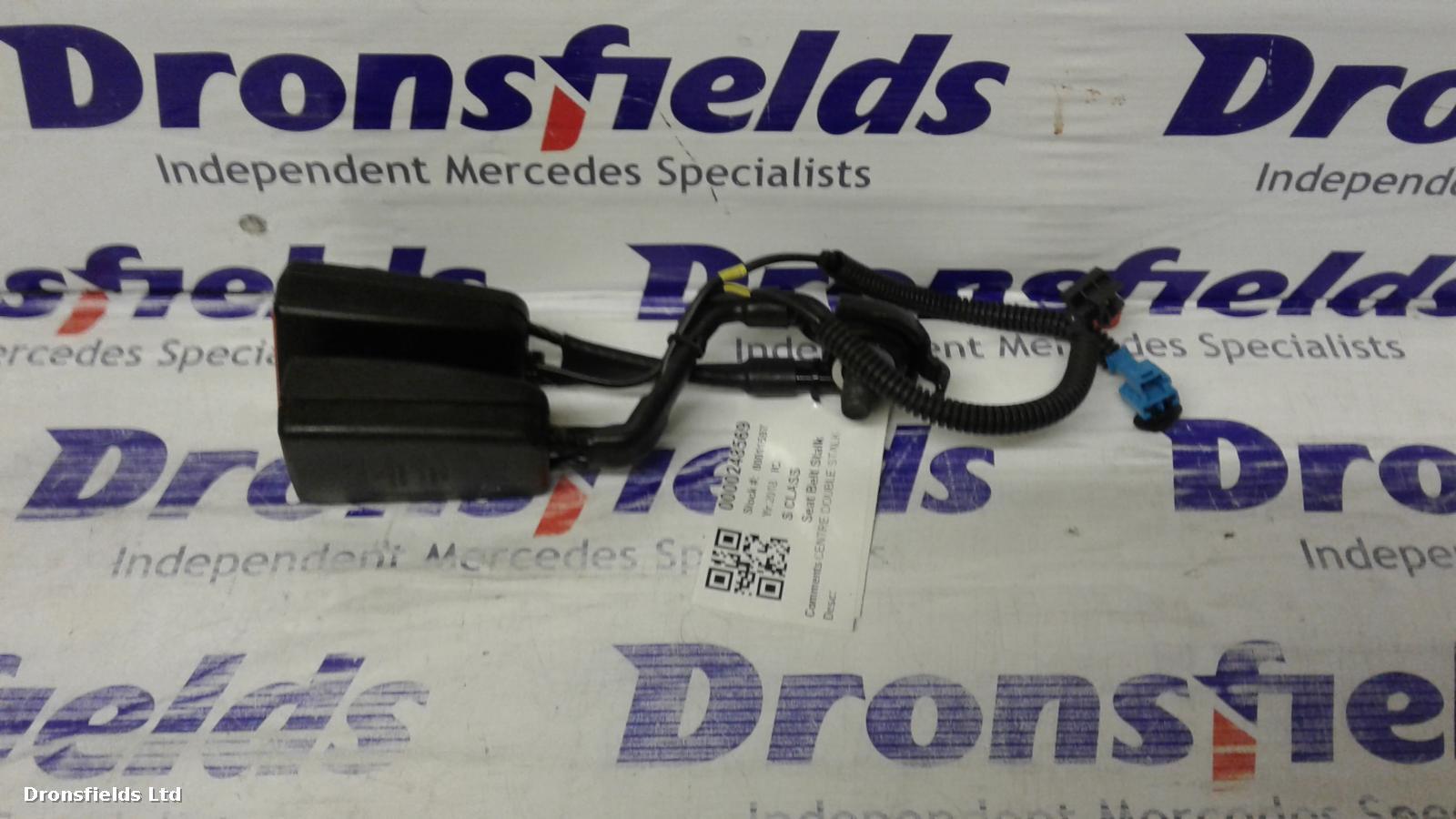 View Auto part Seat Belt Mercedes S Class 2018