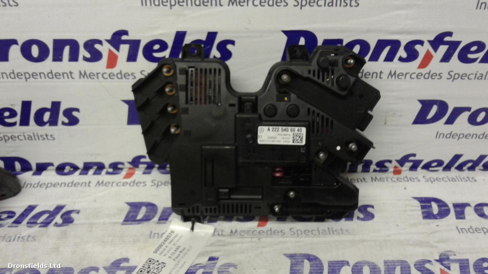 View Auto part Fuse Box Mercedes S Class 2018