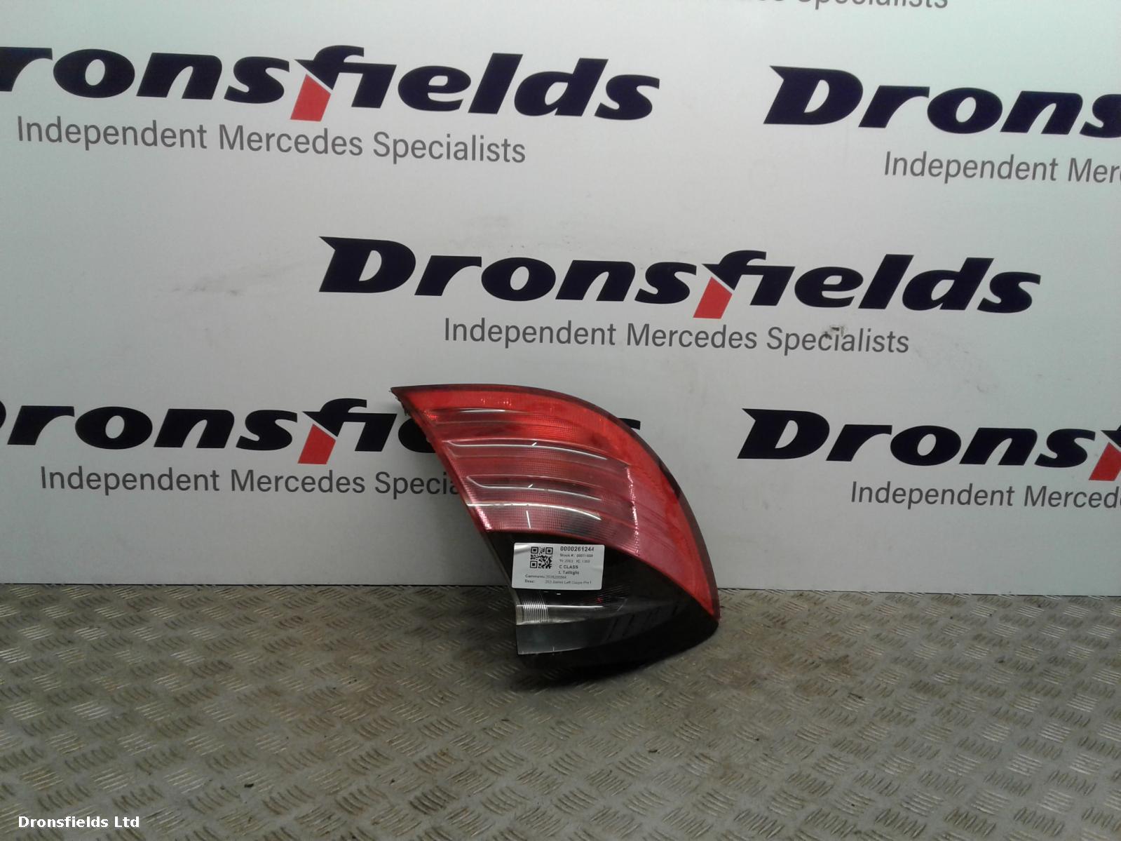 View Auto part L Taillight Mercedes C Class 2003