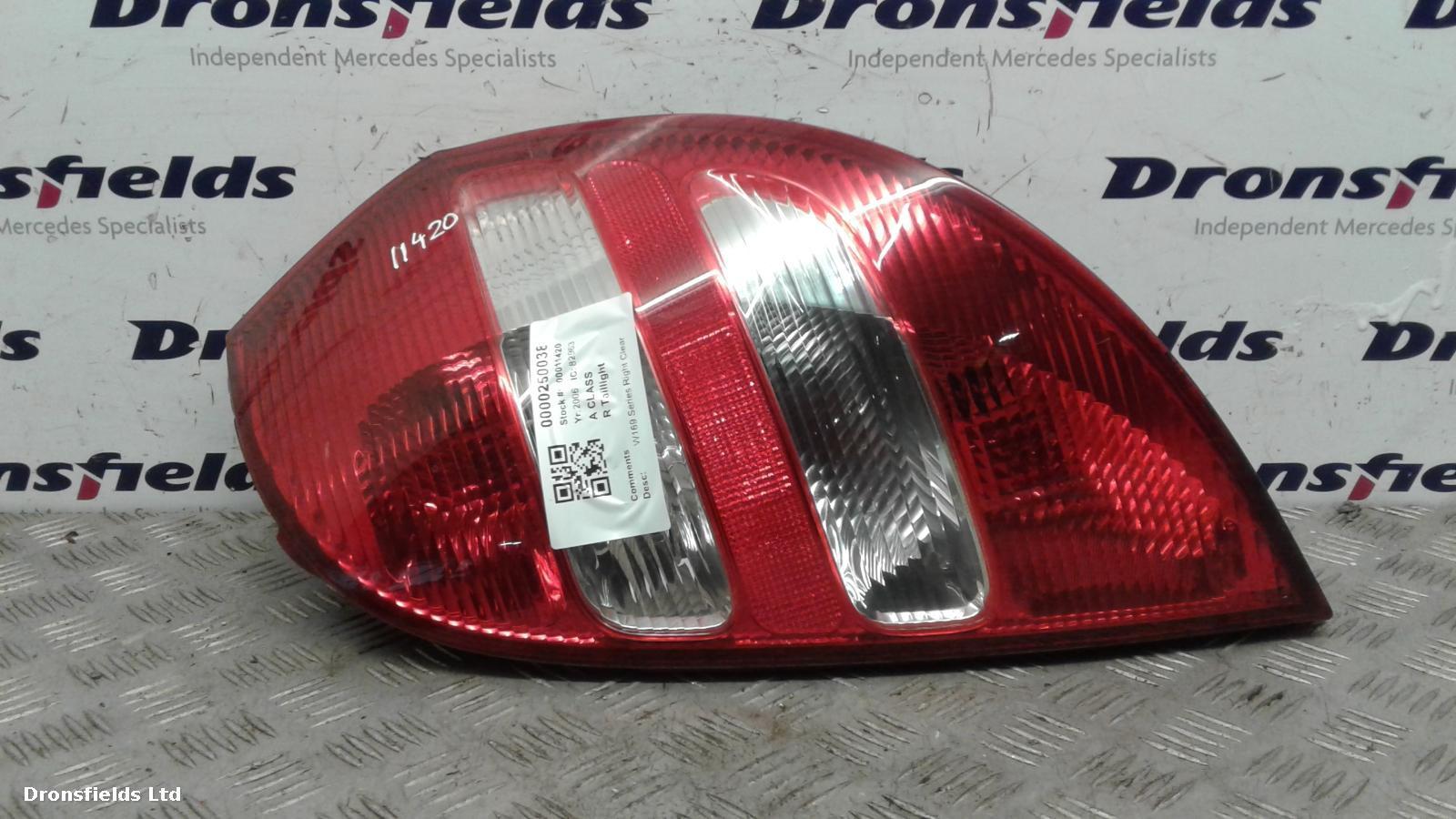 View Auto part R Taillight Mercedes A Class 2006
