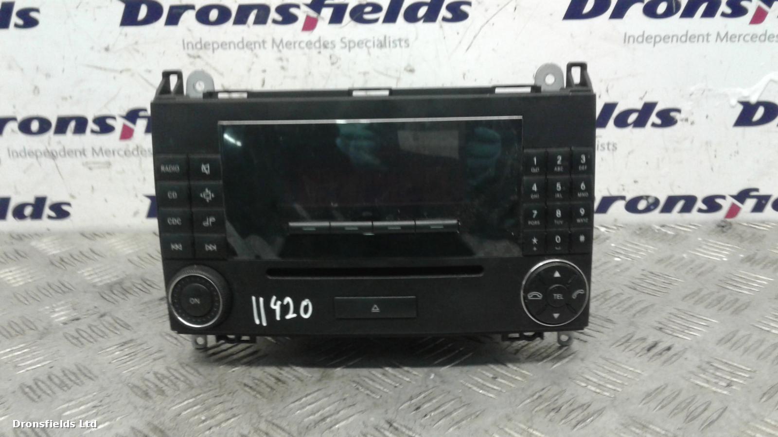 View Auto part CD Changer Mercedes A Class 2006