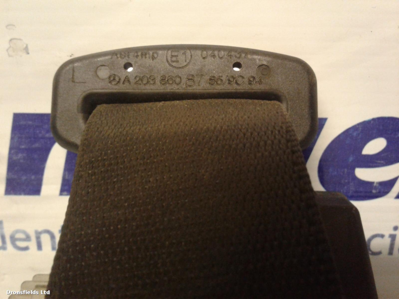 View Auto part Seat Belt Mercedes C Class 2004