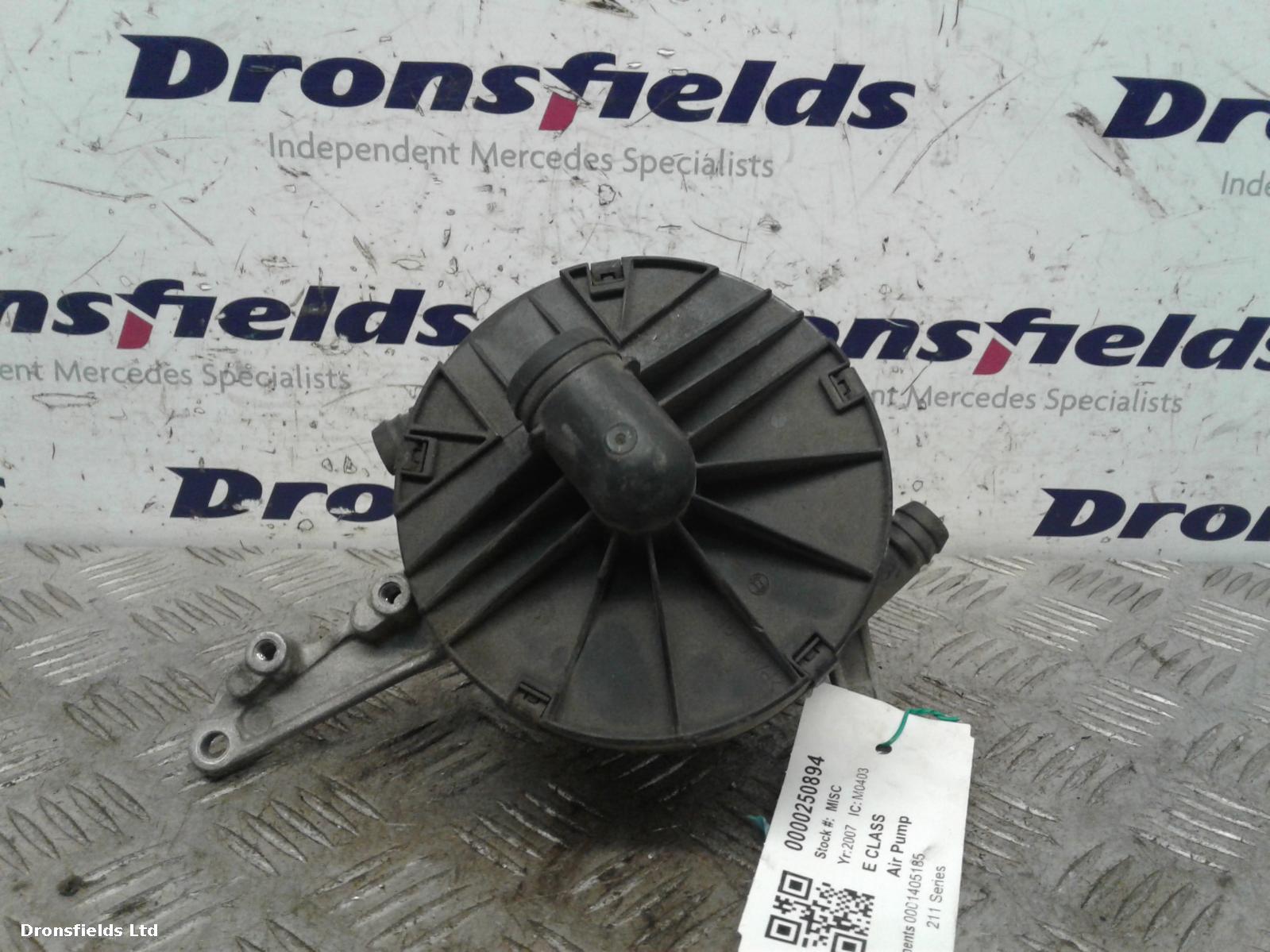 View Auto part Air Pump Mercedes E Class 2007