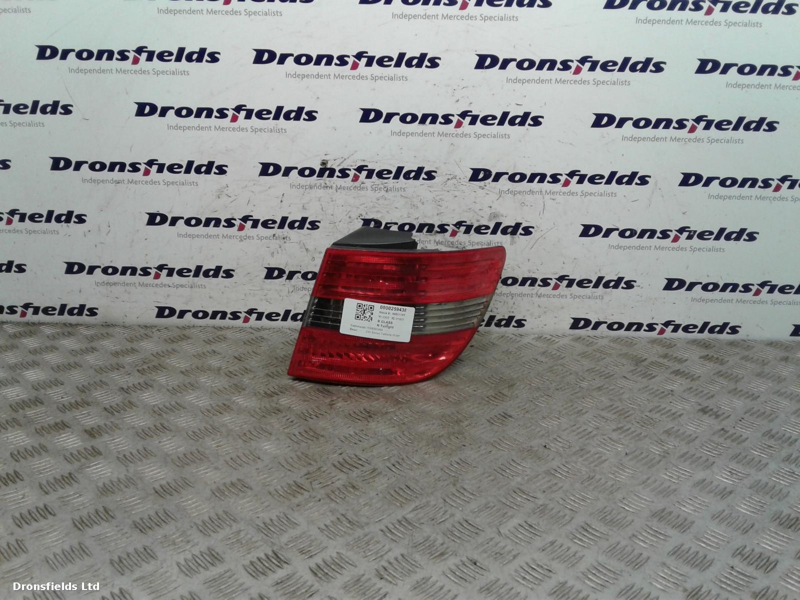 View Auto part R Taillight Mercedes B Class 2005