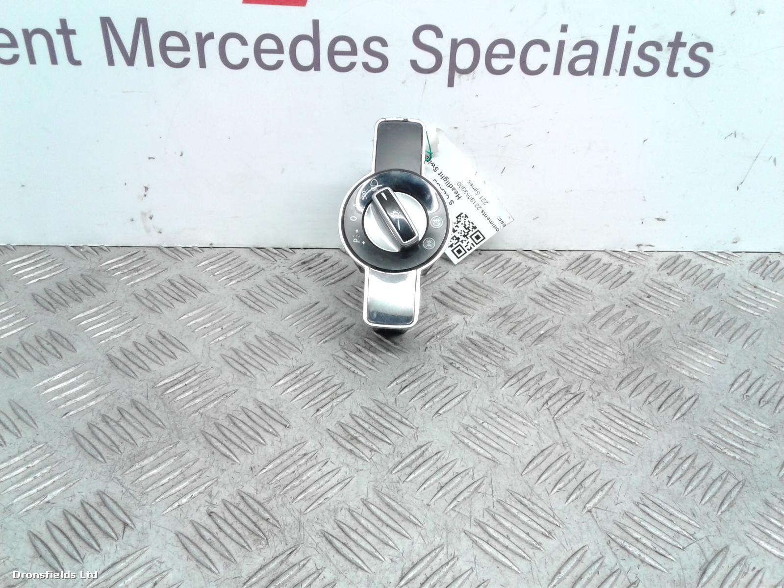 View Auto part Headlight Switch Mercedes S Class 2012