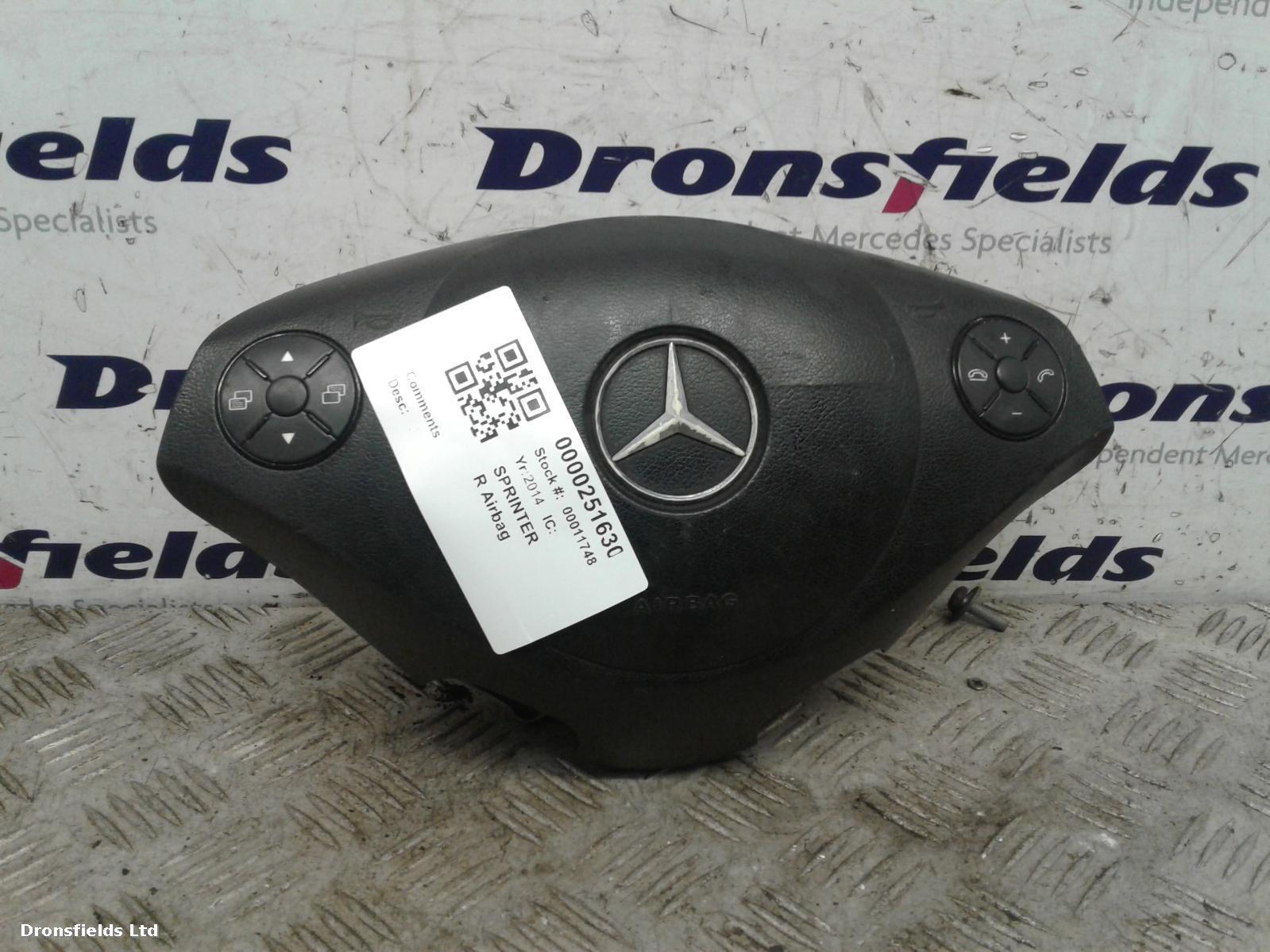 View Auto part R Air Bag Mercedes Sprinter 2014