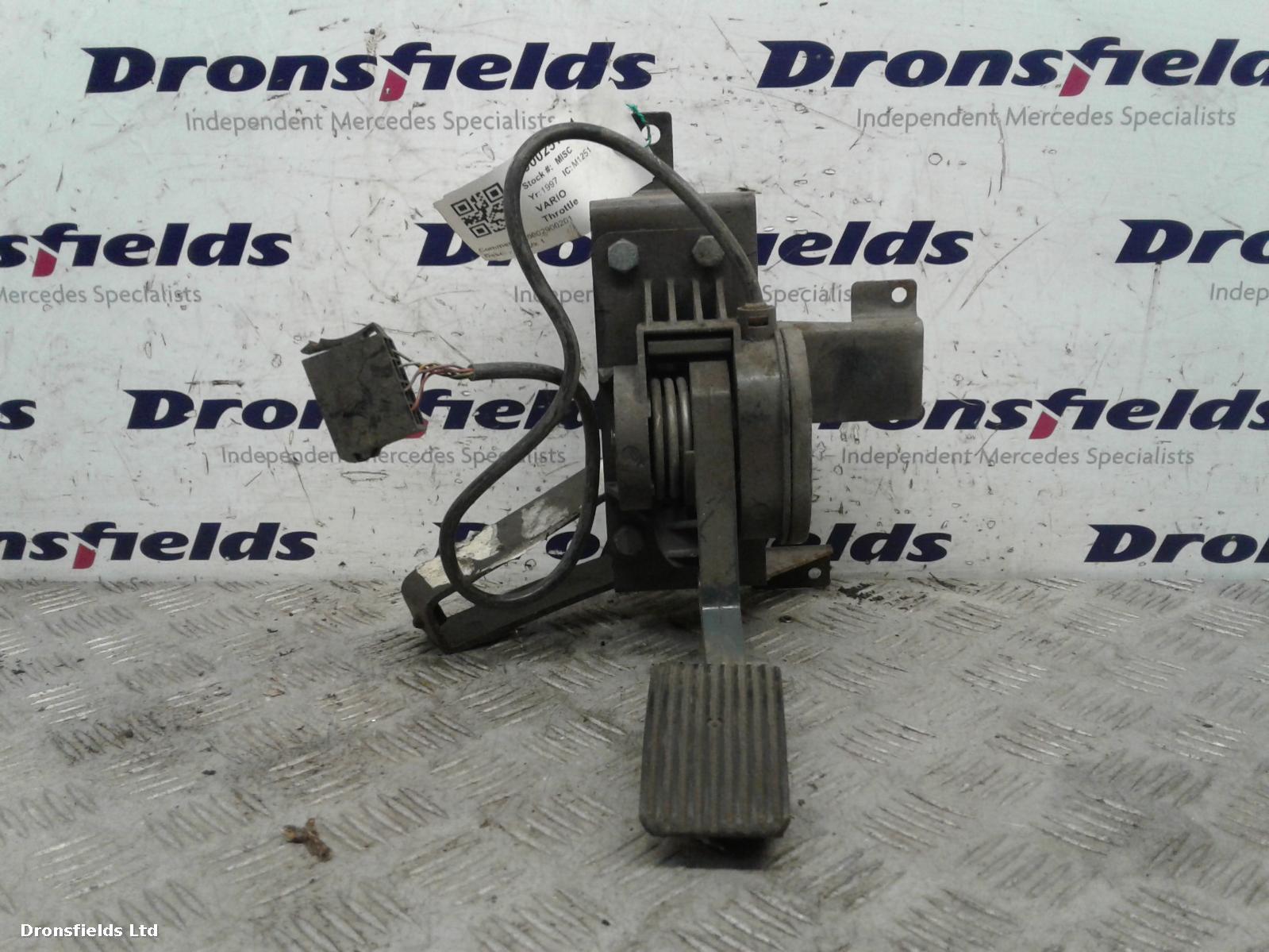 View Auto part Pedal Potentiometer Mercedes Vario 1997