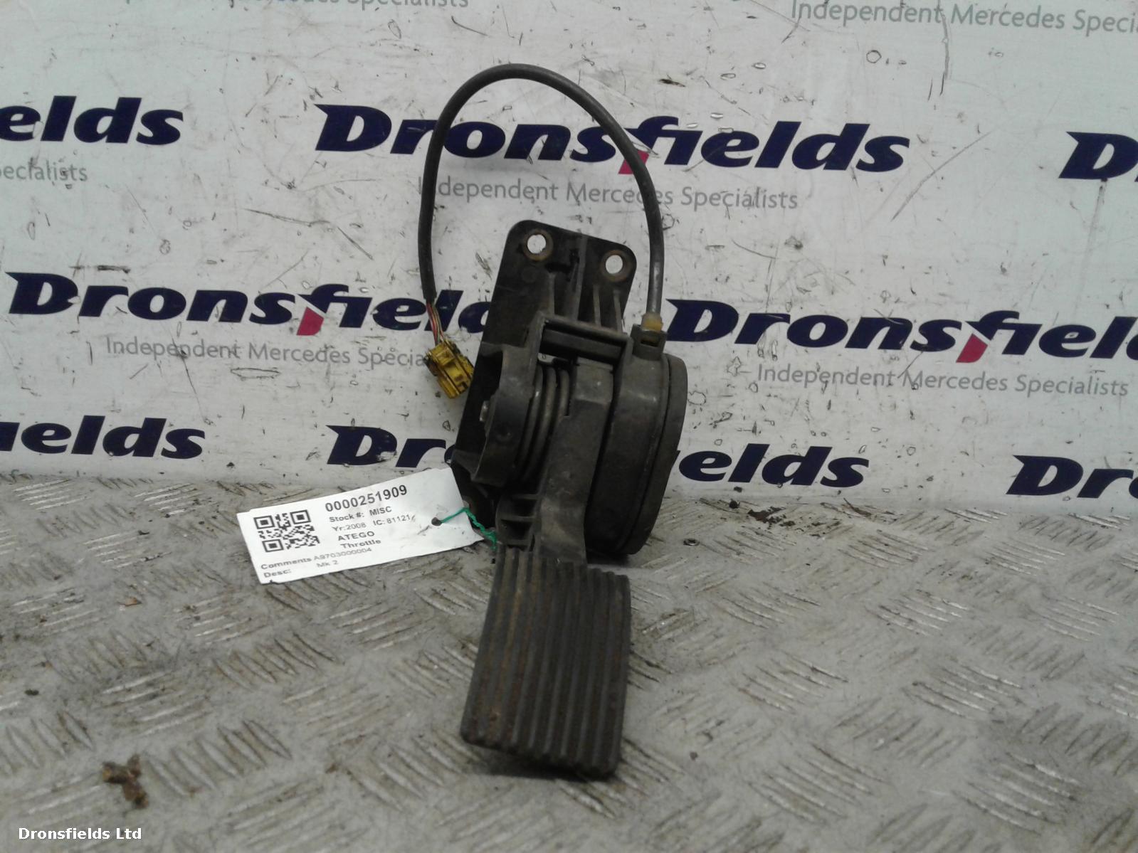 View Auto part Pedal Potentiometer Mercedes Atego 2008