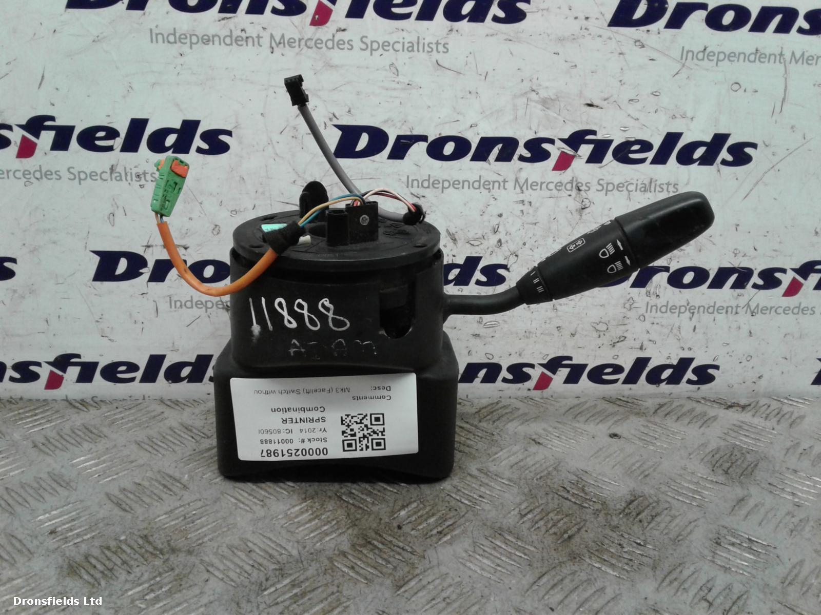 View Auto part Combination Switch Mercedes Sprinter 2014