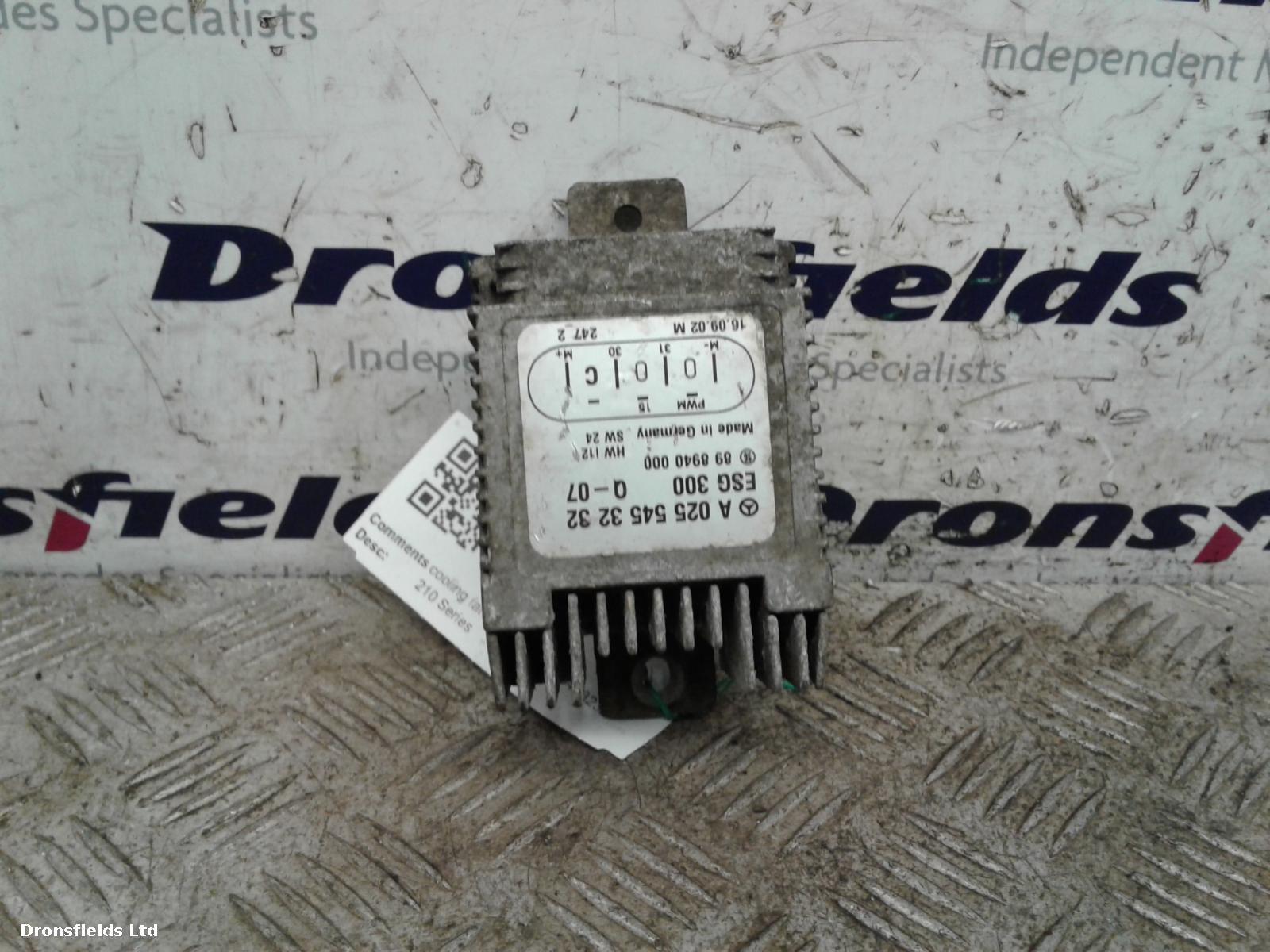 View Auto part Misc. Relay Mercedes E Class 2001