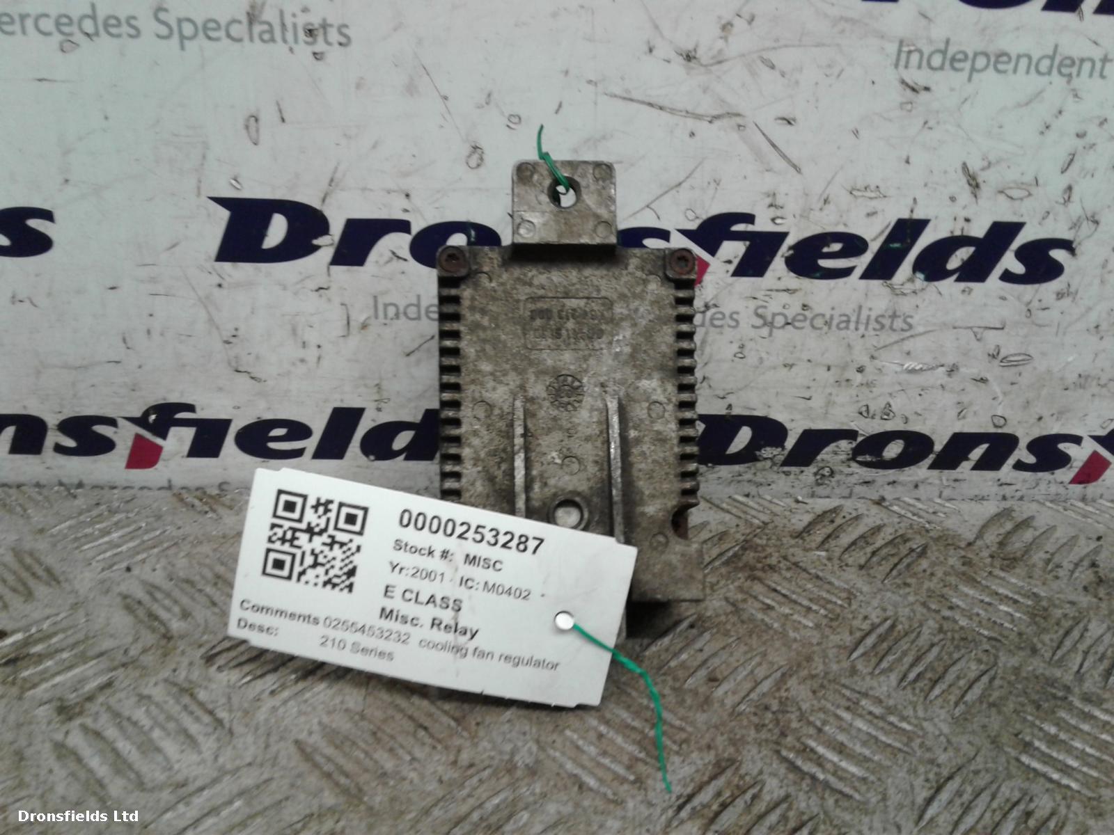 View Auto part Misc. Relay Mercedes E Class 2001